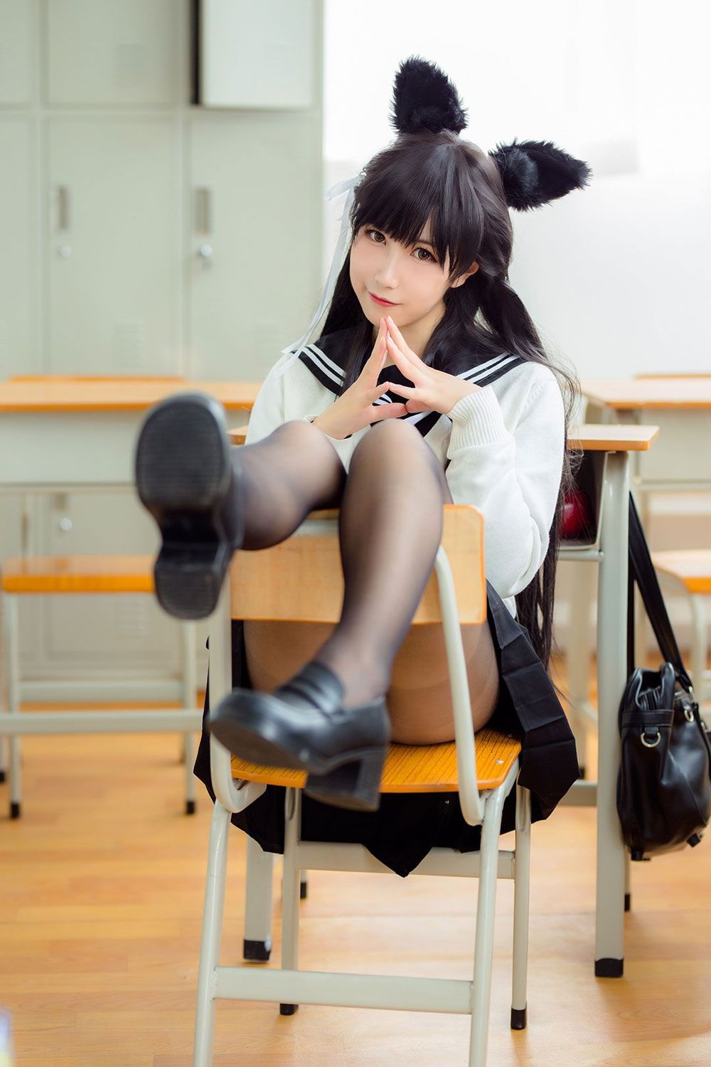 图片[6]-No.005-2 贩卖写真 7套 [266P 1V]– 爱宕 犬 校园浪漫曲 [22P]-coswz-cos王者