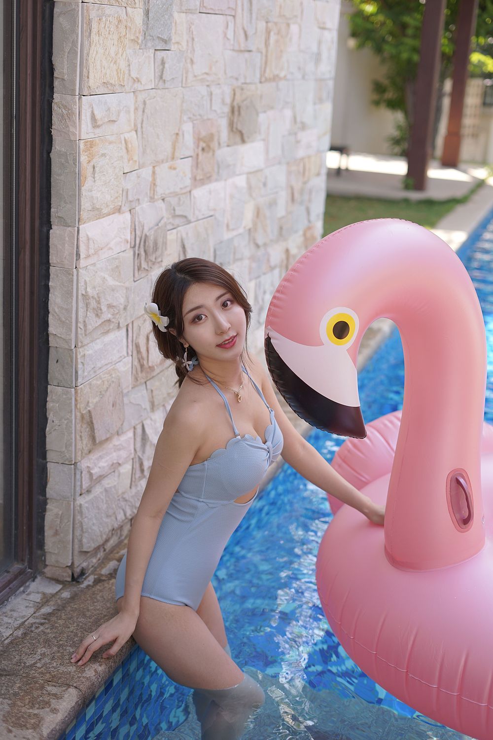 图片[9]-No.051-10海岛之旅真爱版 [243P]– 蓝色连体 [20P]-coswz-cos王者