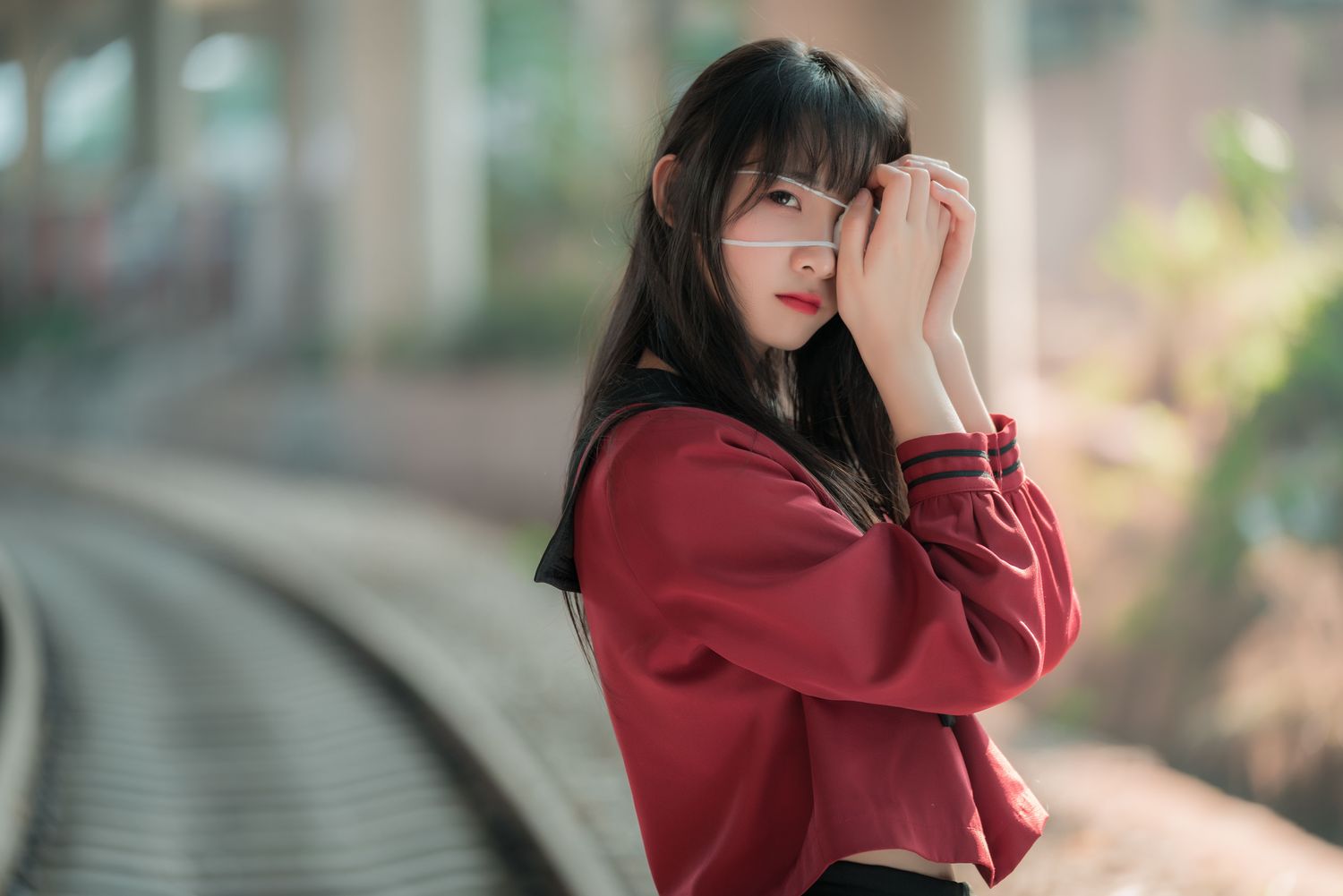 图片[32]-No.001-铁轨成片 [47P]-coswz-cos王者