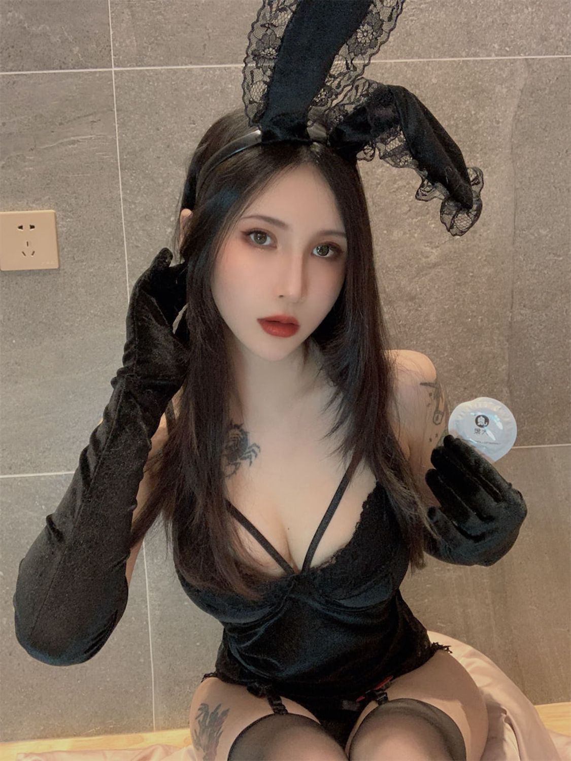 图片[30]-No.002-黑兔女郎 [48P]-coswz-cos王者