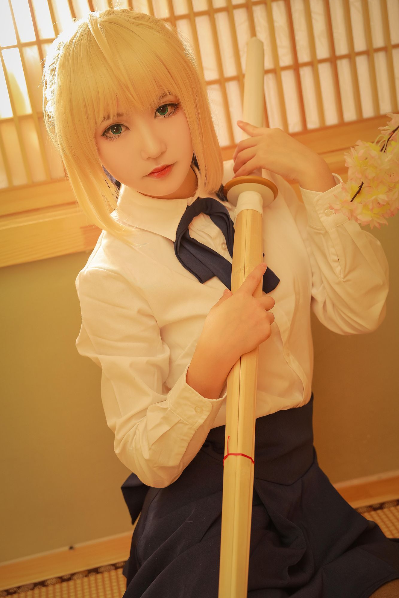 图片[6]-No.002-saber常服 [9P]-coswz-cos王者