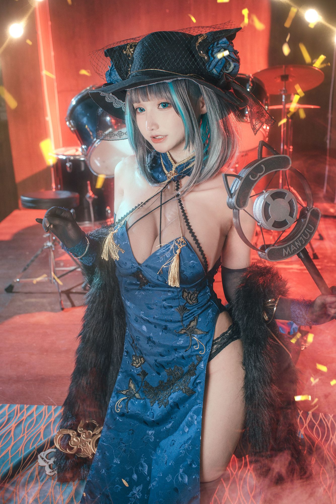 图片[6]-No.003-柴郡旗袍 [22P]-coswz-cos王者