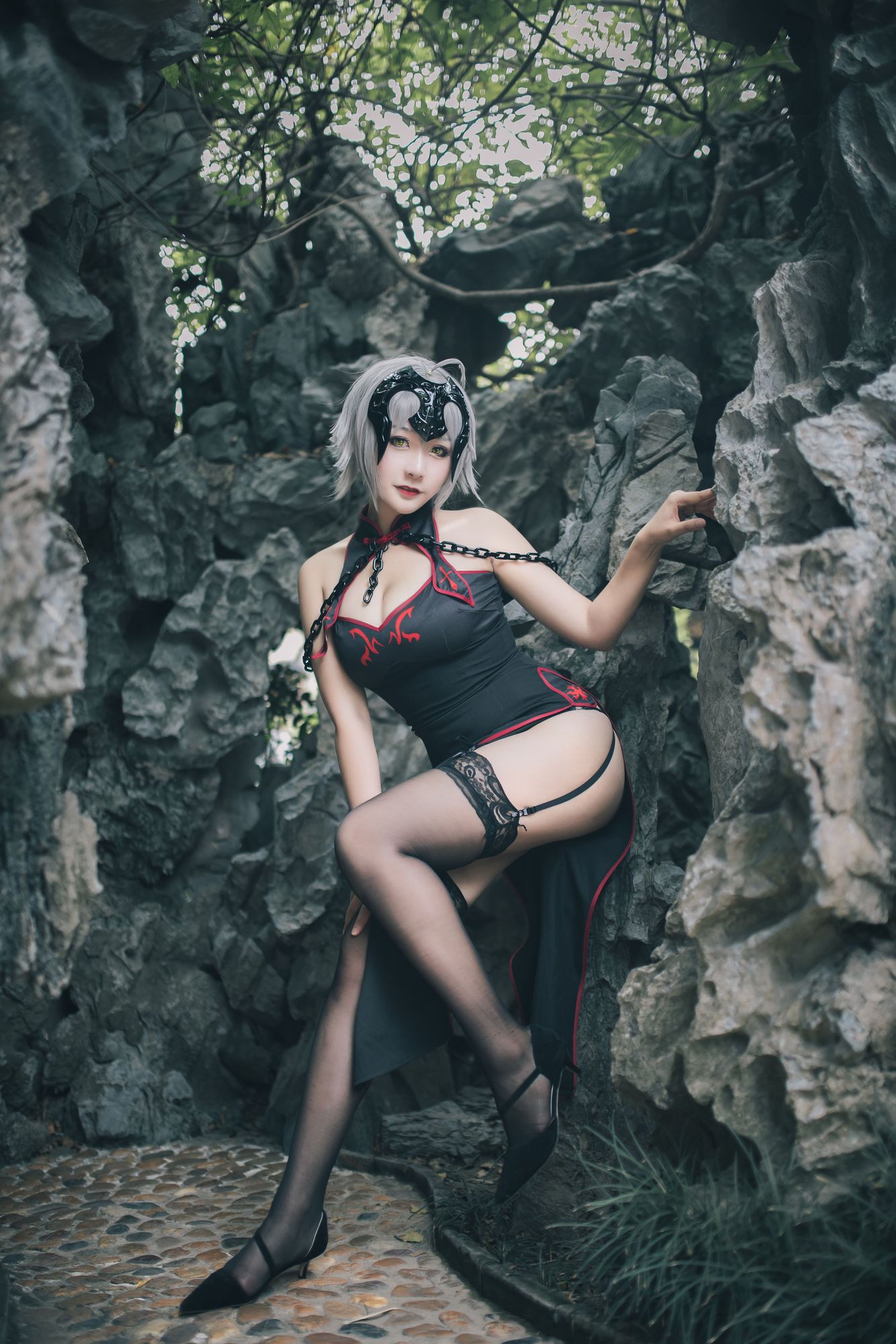 图片[6]-No.003-6号本 黑贞德 [77P]-coswz-cos王者