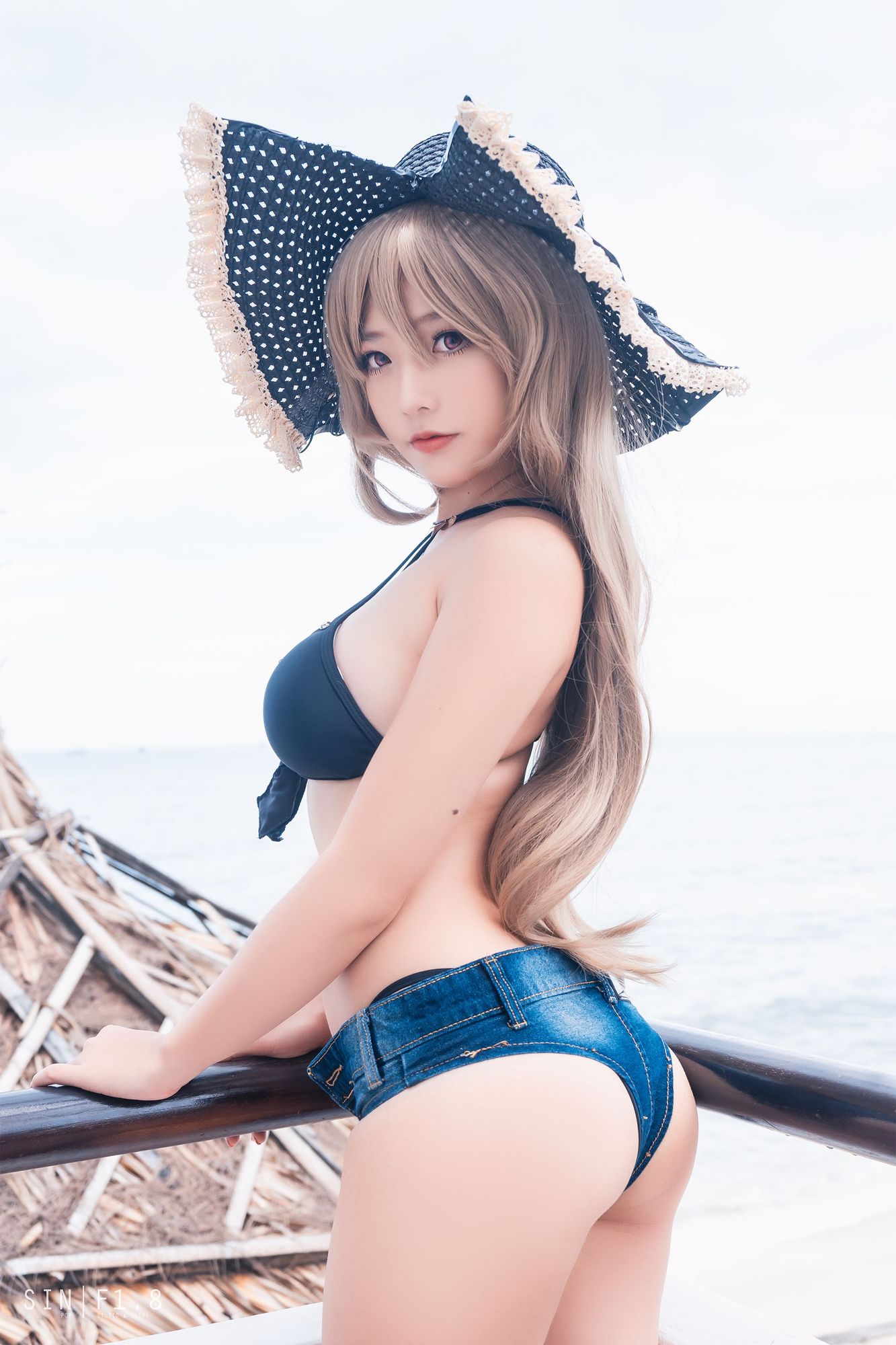 图片[6]-No.003-Jean Bart swimsuit [20P]-coswz-cos王者