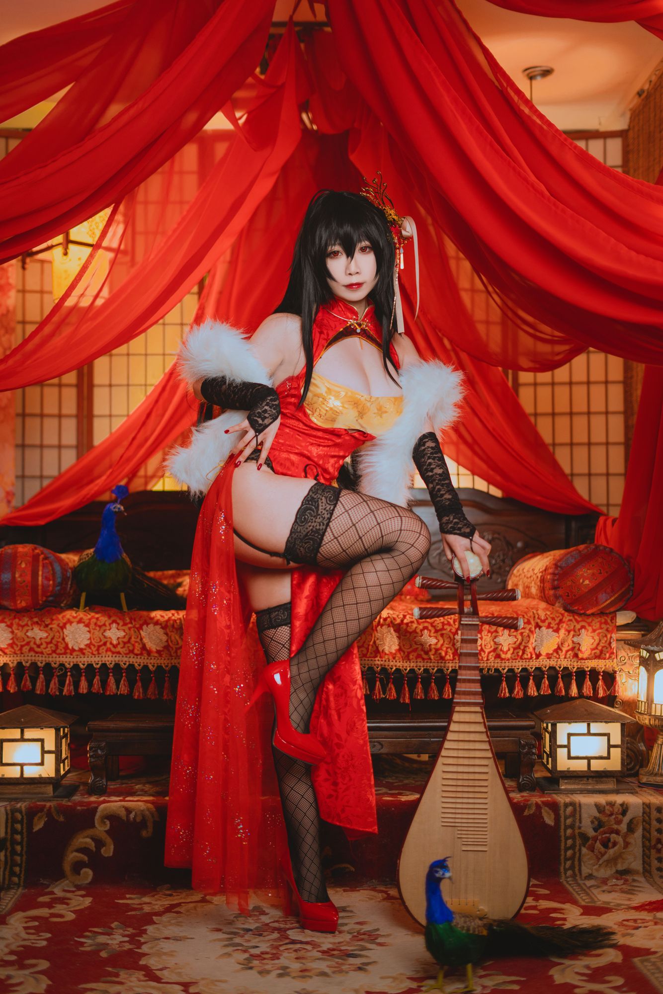 图片[6]-No.004-大凤旗袍 [10P]-coswz-cos王者