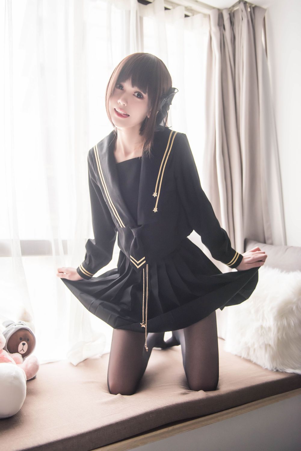图片[6]-No.004-窗台制服 [19P]-coswz-cos王者