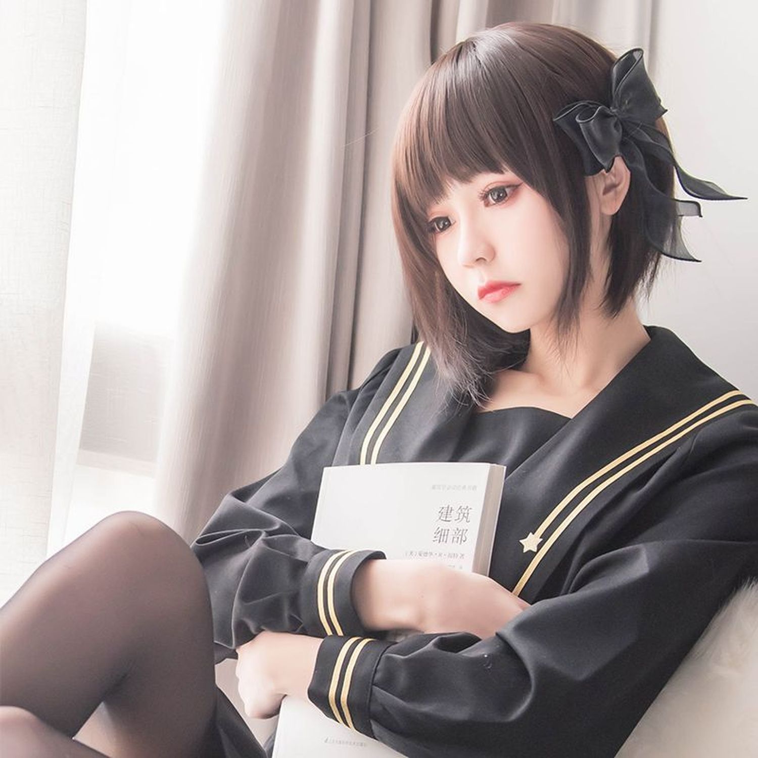 图片[4]-No.004-窗台制服 [19P]-coswz-cos王者
