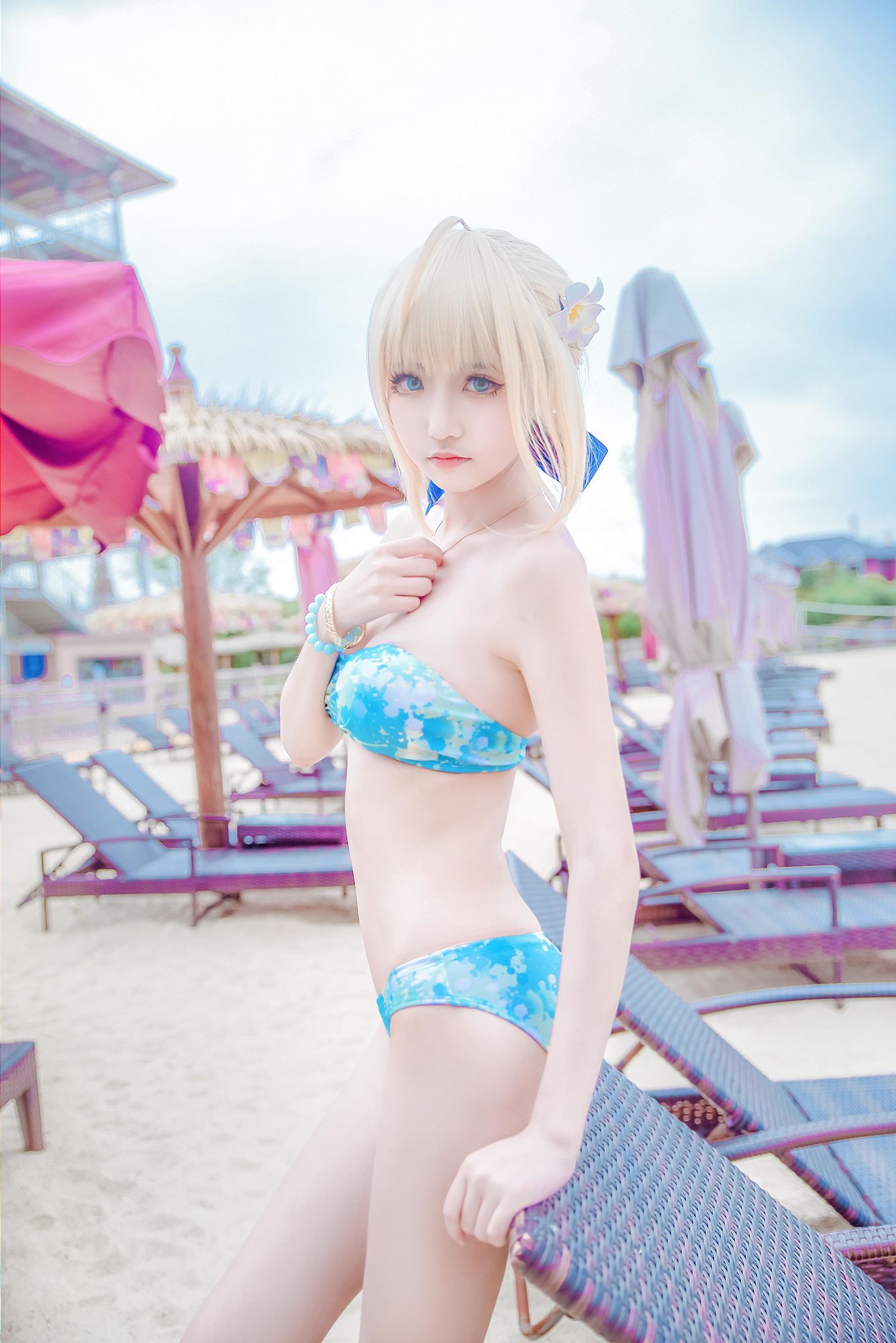 图片[6]-No.005-阿尔托莉雅 泳装 [14P]-coswz-cos王者