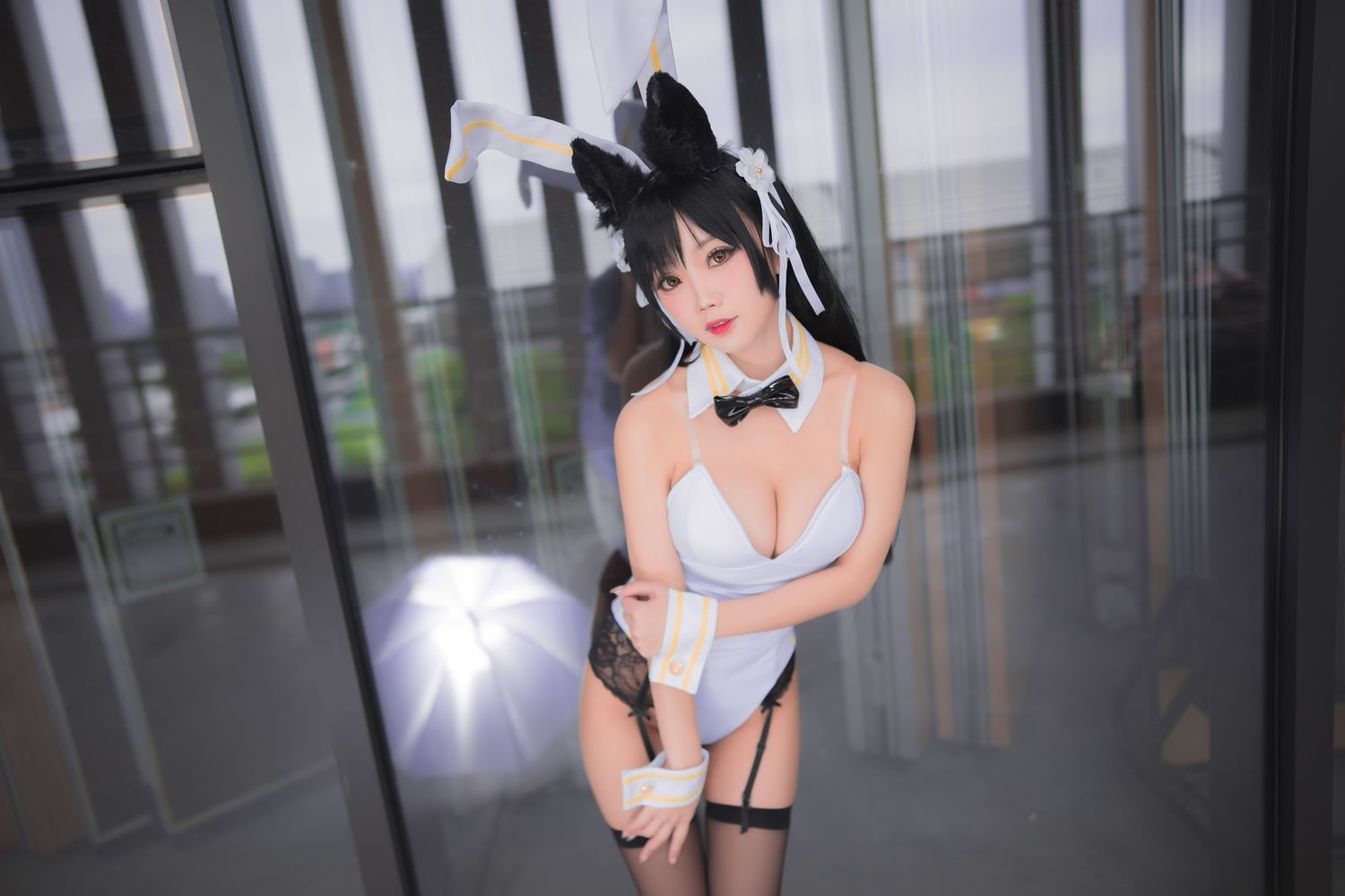 图片[6]-No.006-爱宕白色兔女郎 [22P]-coswz-cos王者