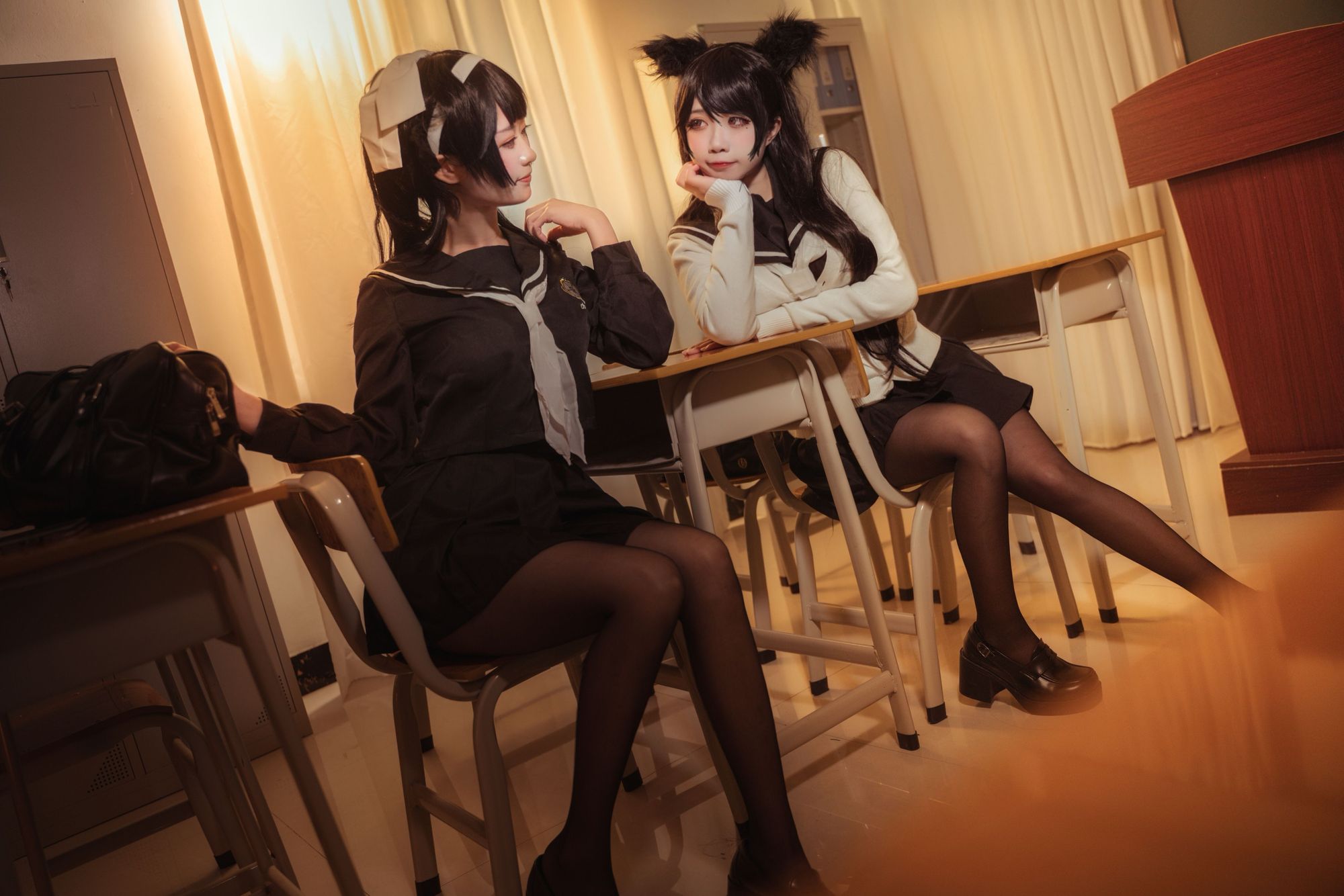 图片[6]-No.011-碧蓝航线 爱宕高雄制服 [35P]-coswz-cos王者