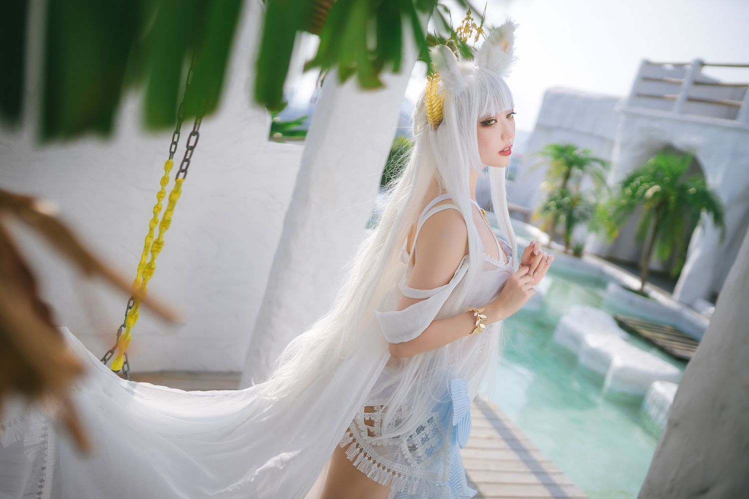 图片[21]-No.013-白金泳装 [23P]-coswz-cos王者
