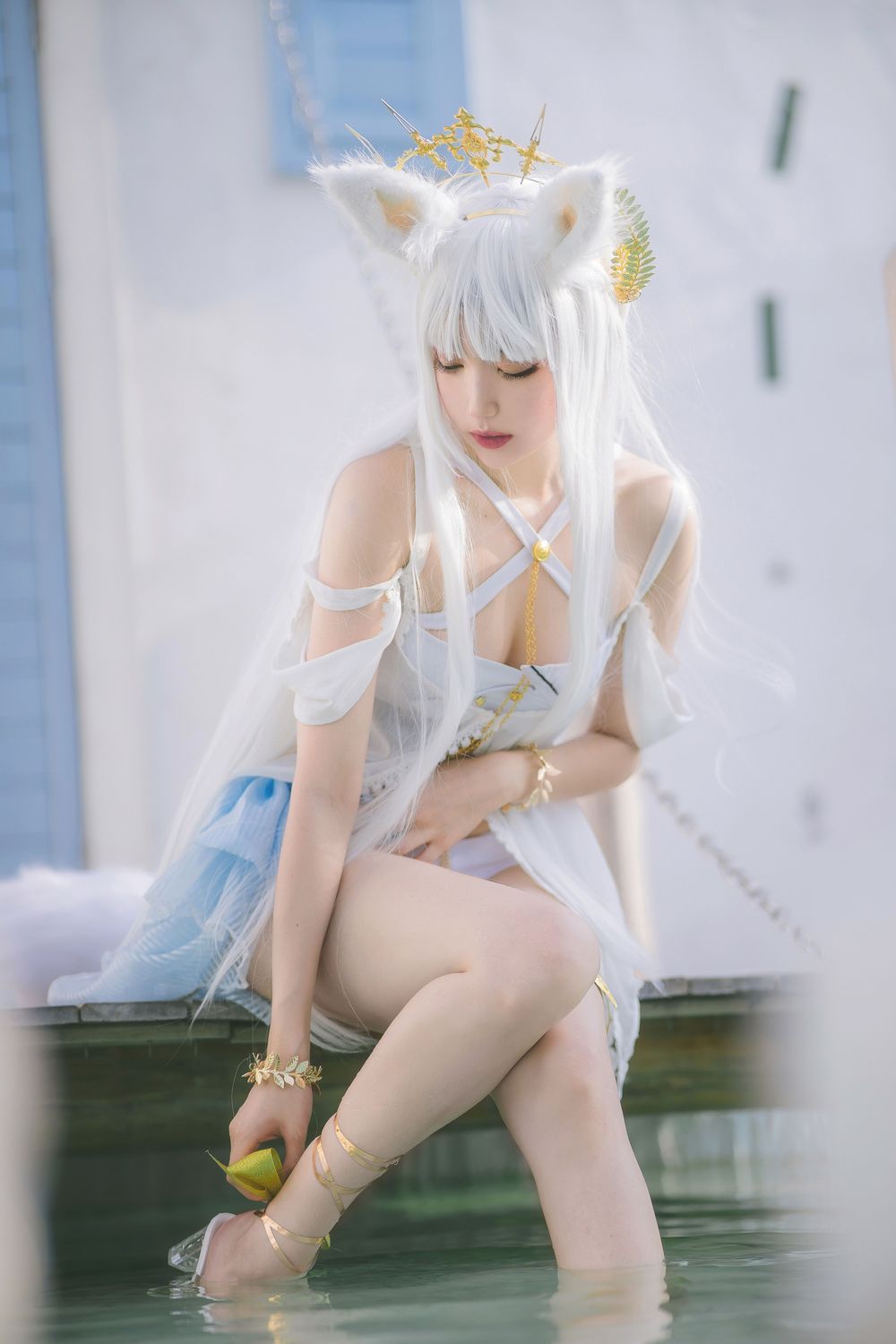 图片[17]-No.013-白金泳装 [23P]-coswz-cos王者