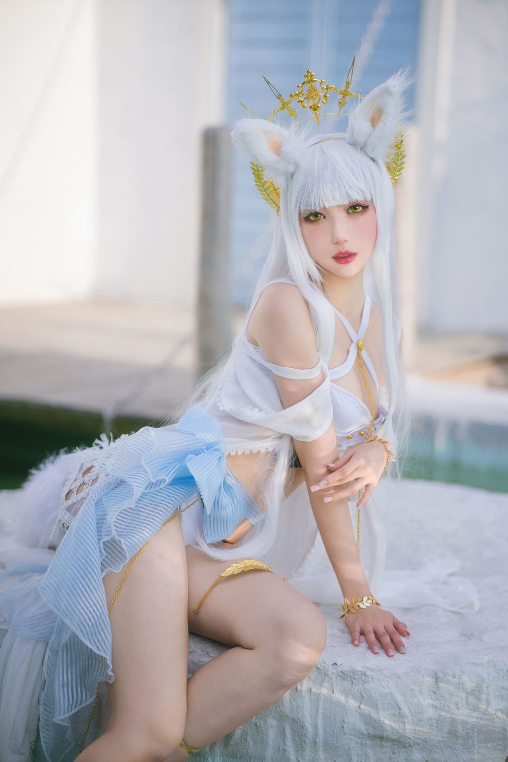 图片[15]-No.013-白金泳装 [23P]-coswz-cos王者