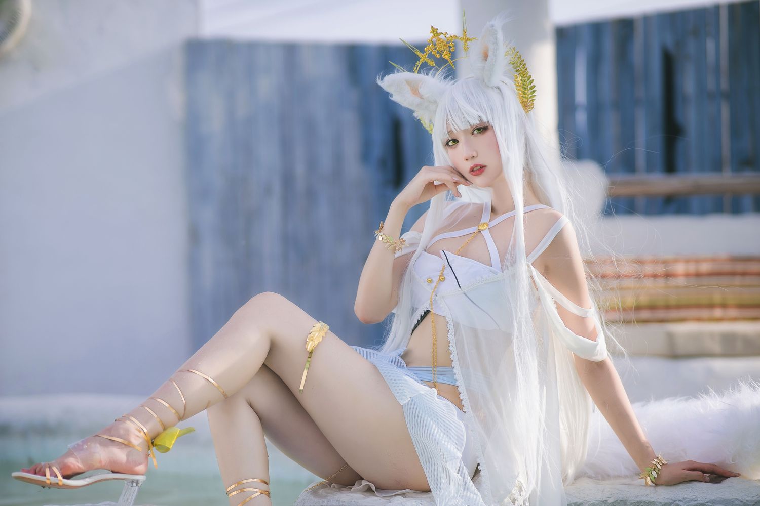 图片[14]-No.013-白金泳装 [23P]-coswz-cos王者