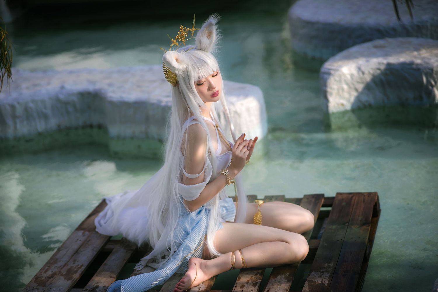 图片[9]-No.013-白金泳装 [23P]-coswz-cos王者