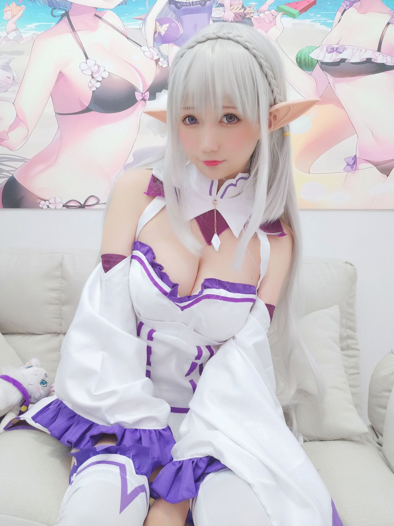 图片[54]-No.016-艾米莉亚同人包 [61P 2V]-coswz-cos王者