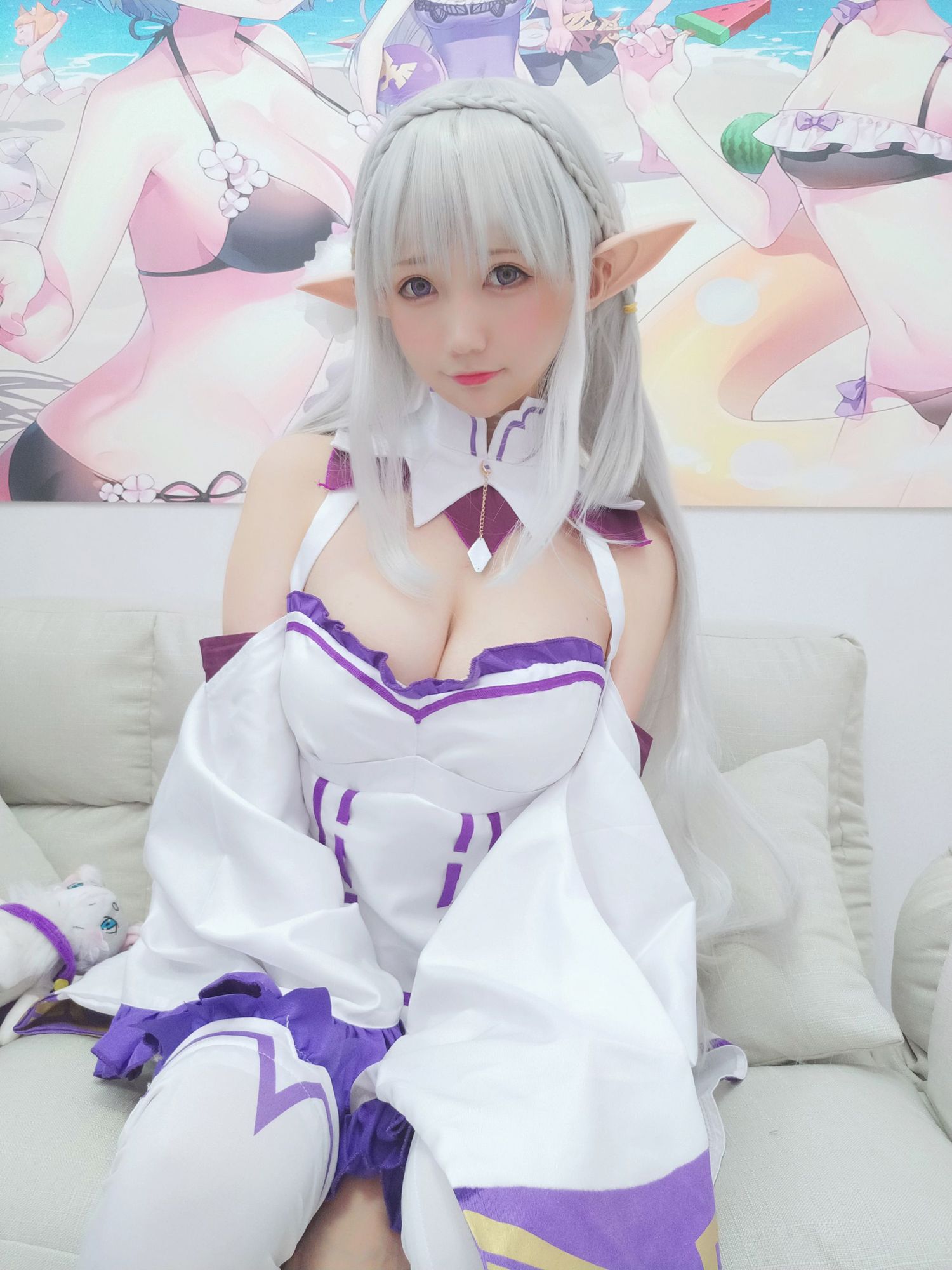 图片[53]-No.016-艾米莉亚同人包 [61P 2V]-coswz-cos王者