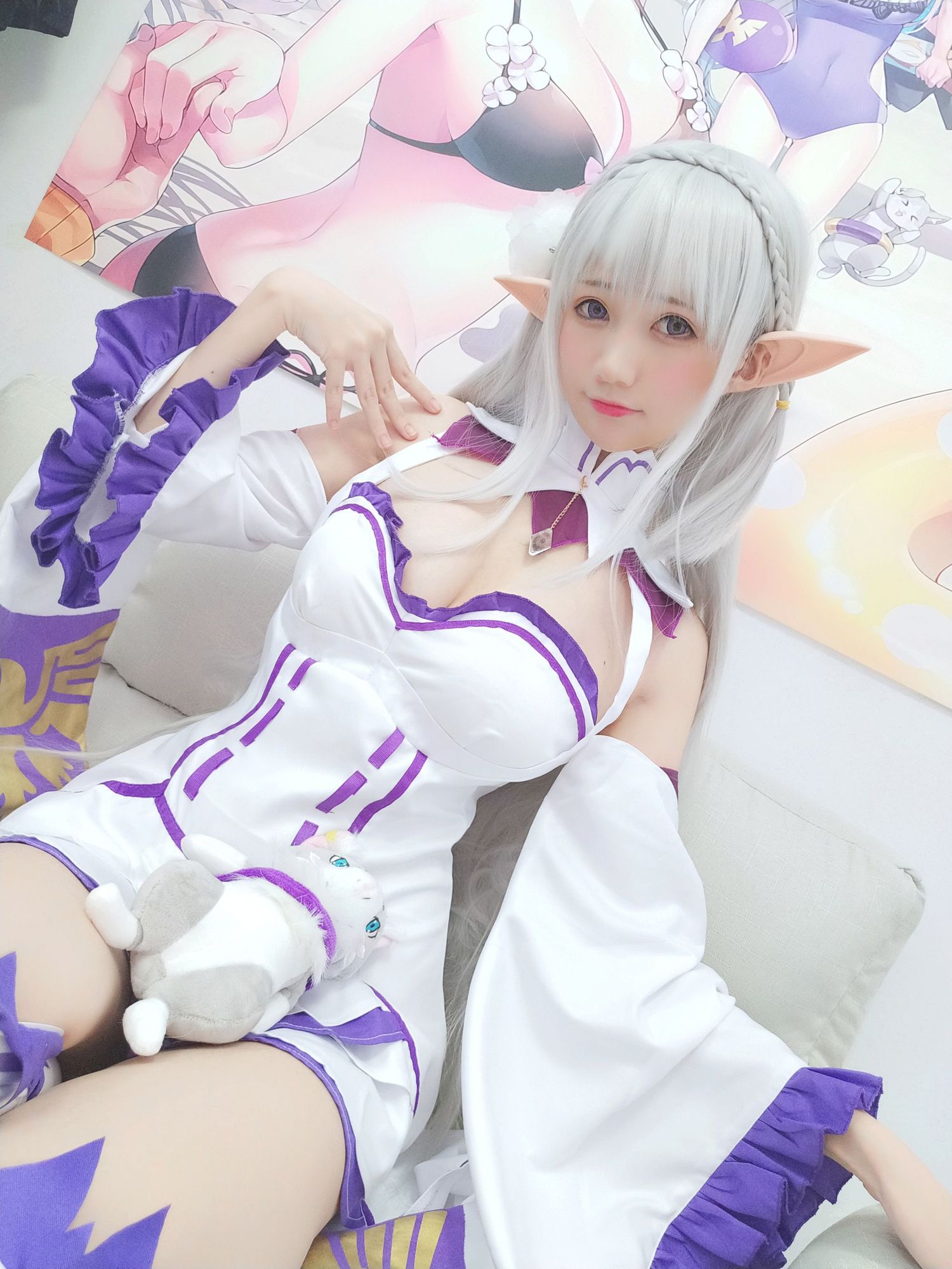 图片[34]-No.016-艾米莉亚同人包 [61P 2V]-coswz-cos王者