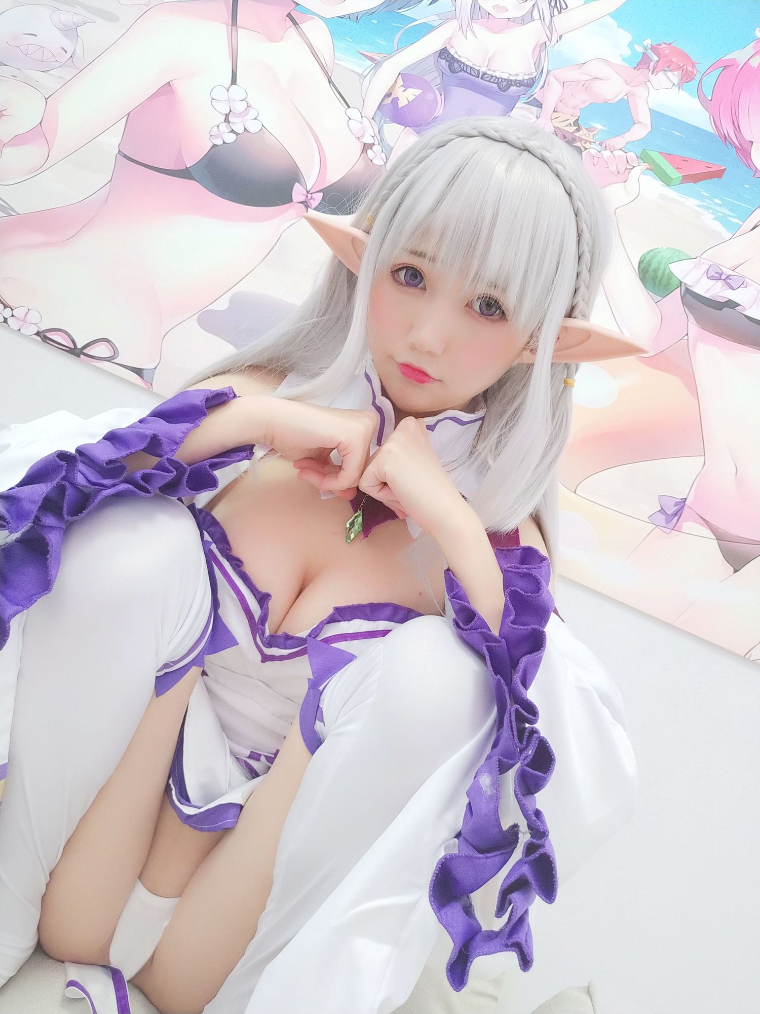 图片[31]-No.016-艾米莉亚同人包 [61P 2V]-coswz-cos王者