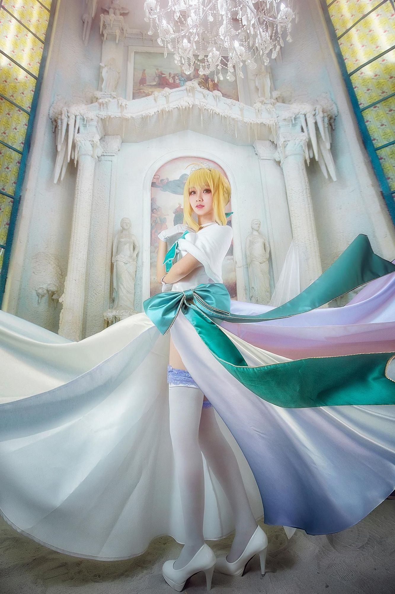 图片[6]-No.016-FGO Saber [15P]-coswz-cos王者