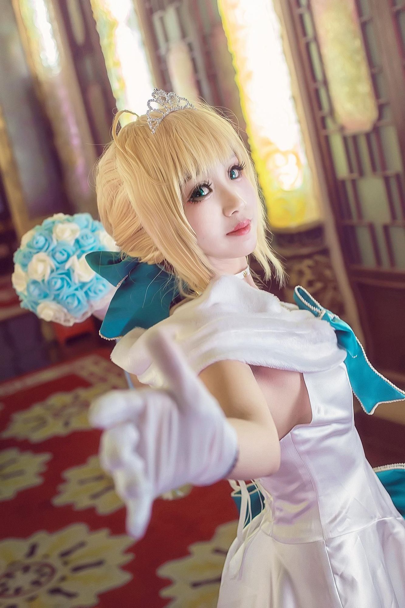 图片[4]-No.016-FGO Saber [15P]-coswz-cos王者