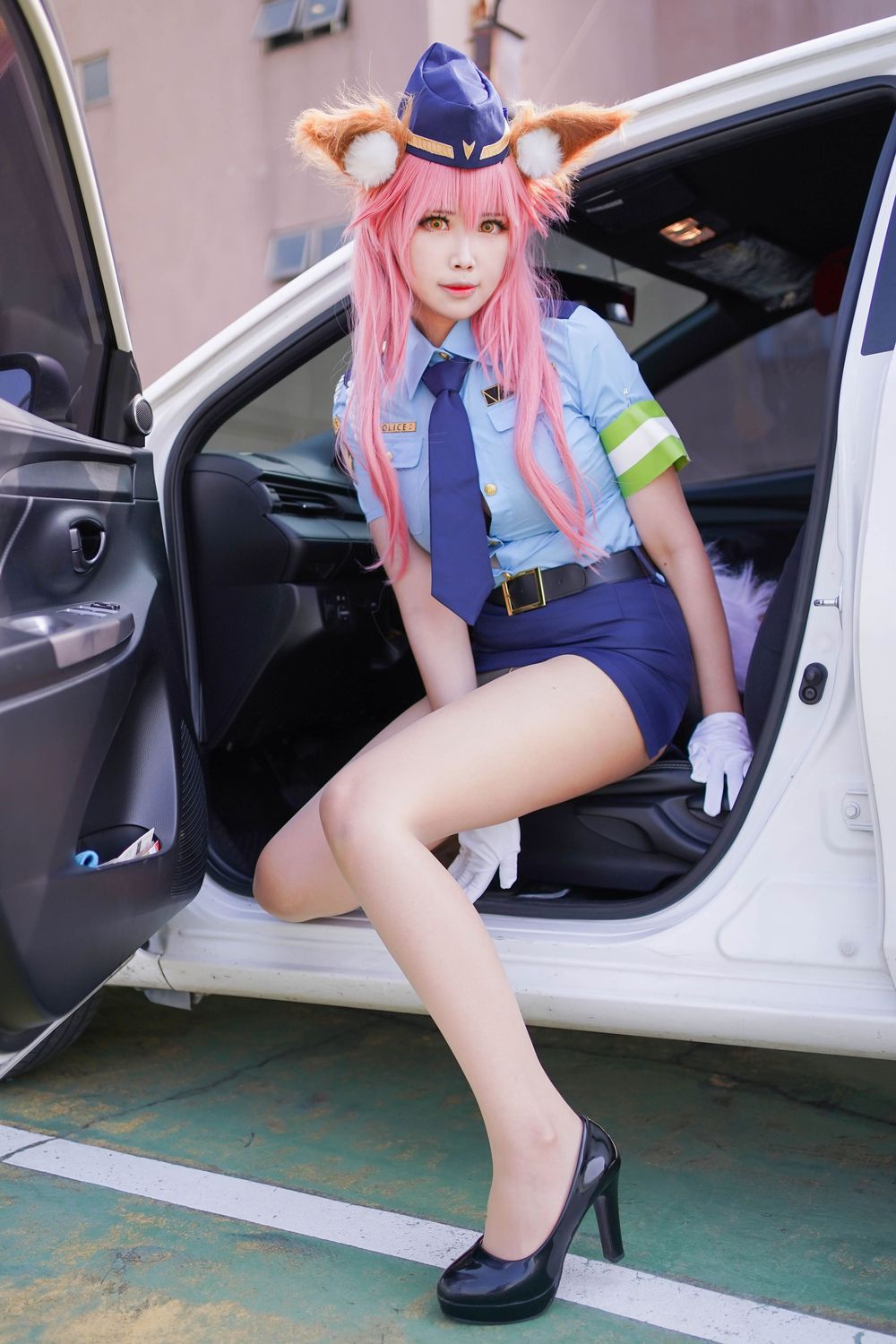 图片[6]-No.017-玉藻前 女警裝 [20P]-coswz-cos王者