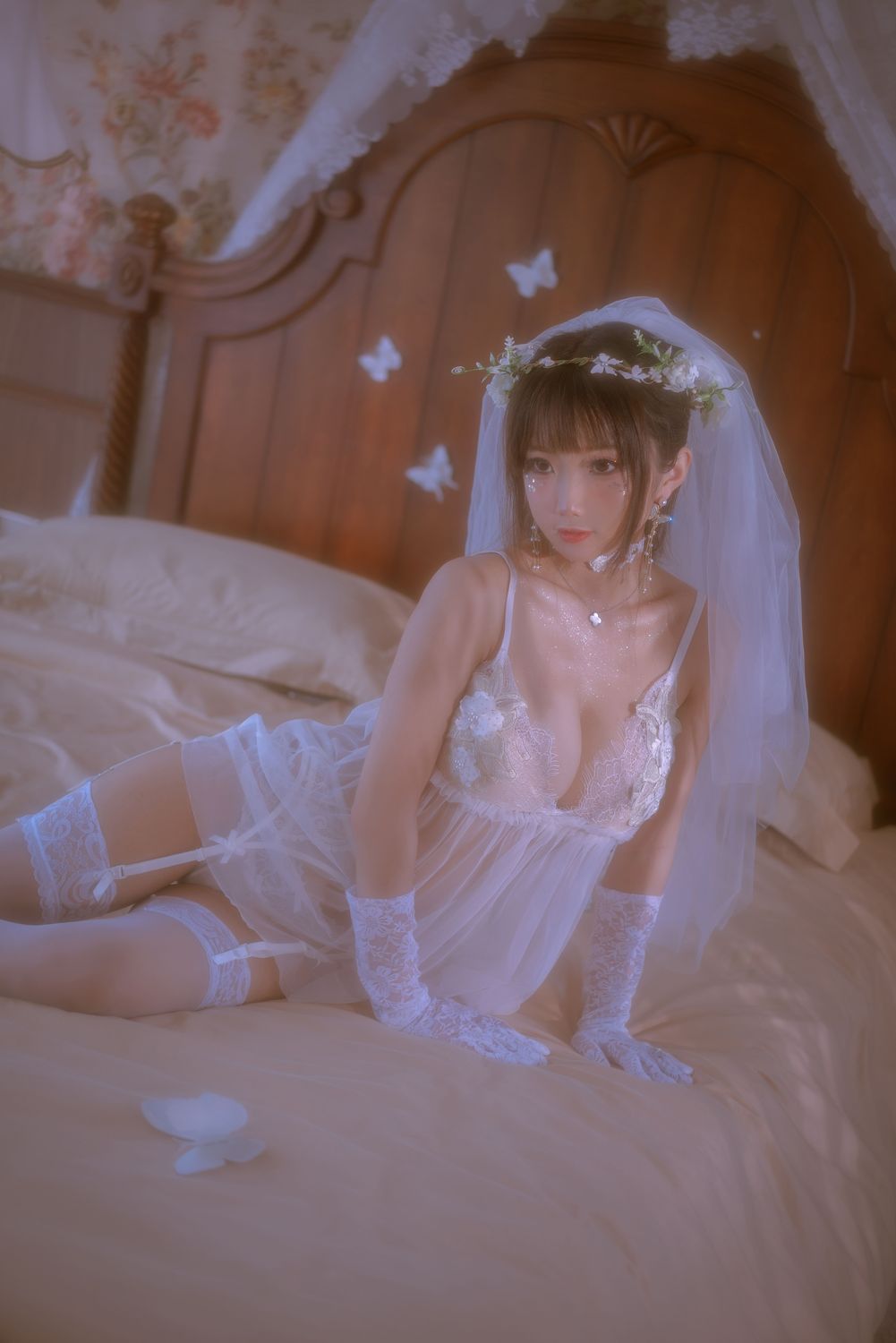 图片[50]-No.023-蝶变花嫁 [50P]-coswz-cos王者