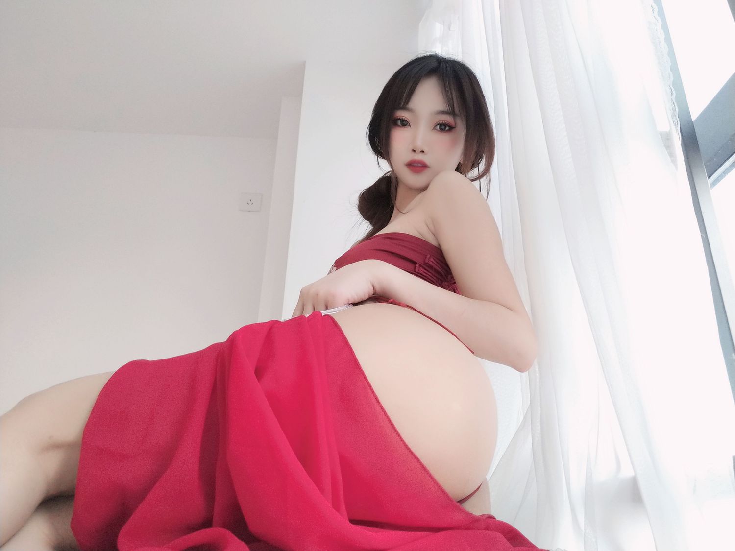 图片[6]-No.042-情趣红肚兜 [30P 2V]-coswz-cos王者