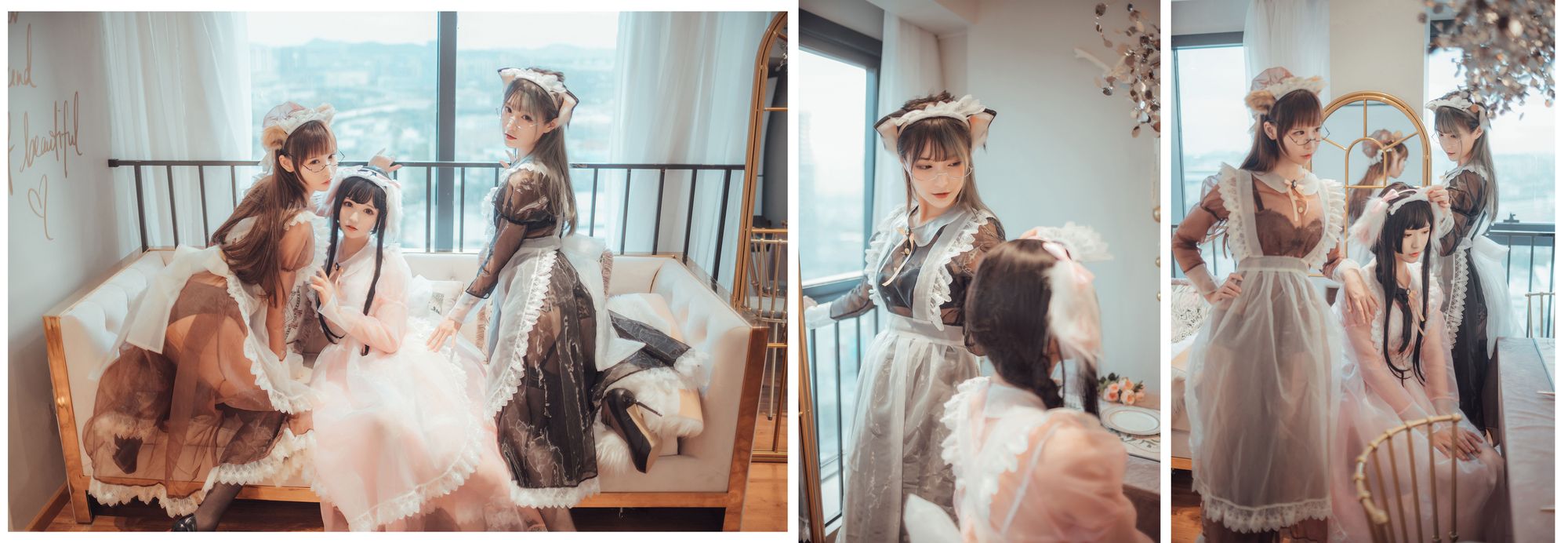 图片[6]-No.004-爱老师+奶文+鬼舞铁板烧透明女仆 [33P]-coswz-cos王者
