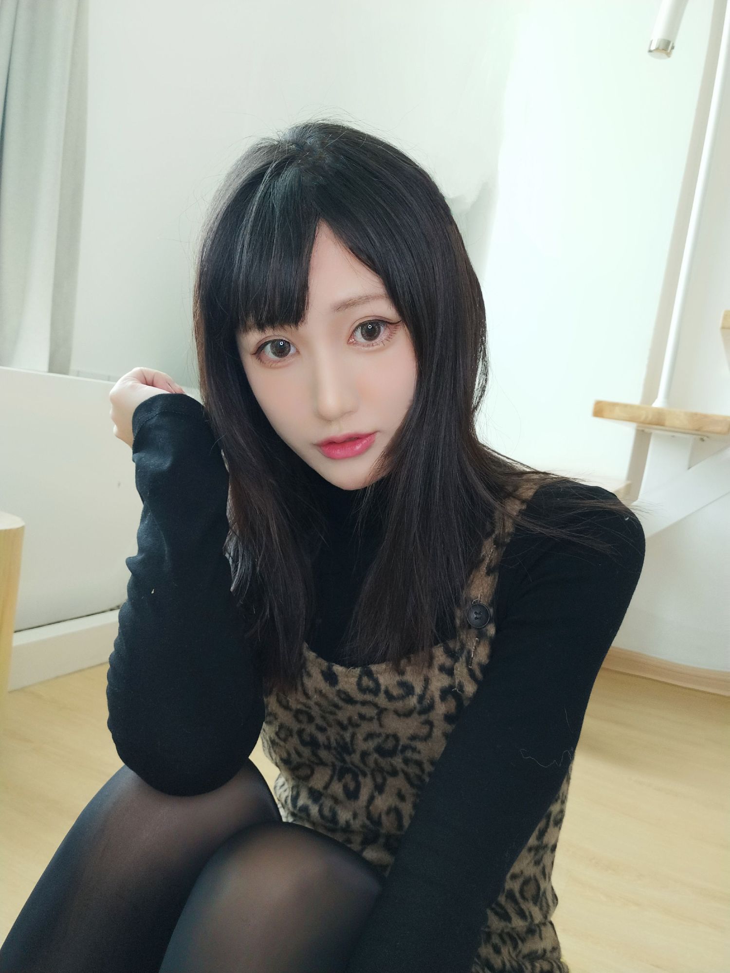 图片[16]-No.010-真爱粉3月 豹纹常服 [22P]-coswz-cos王者