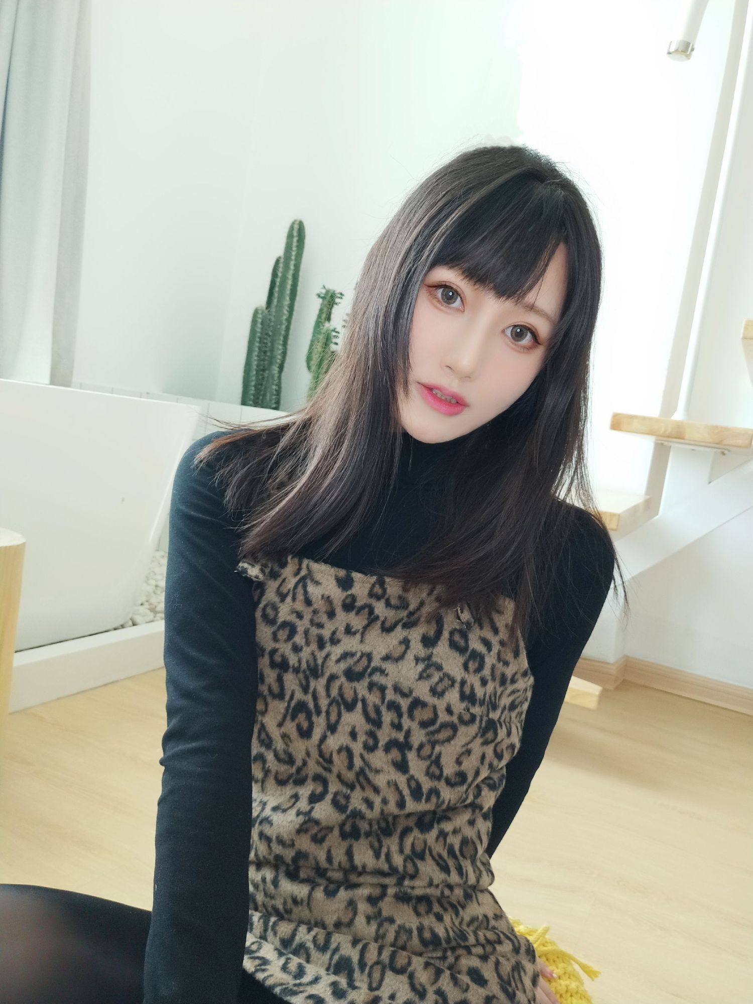 图片[14]-No.010-真爱粉3月 豹纹常服 [22P]-coswz-cos王者