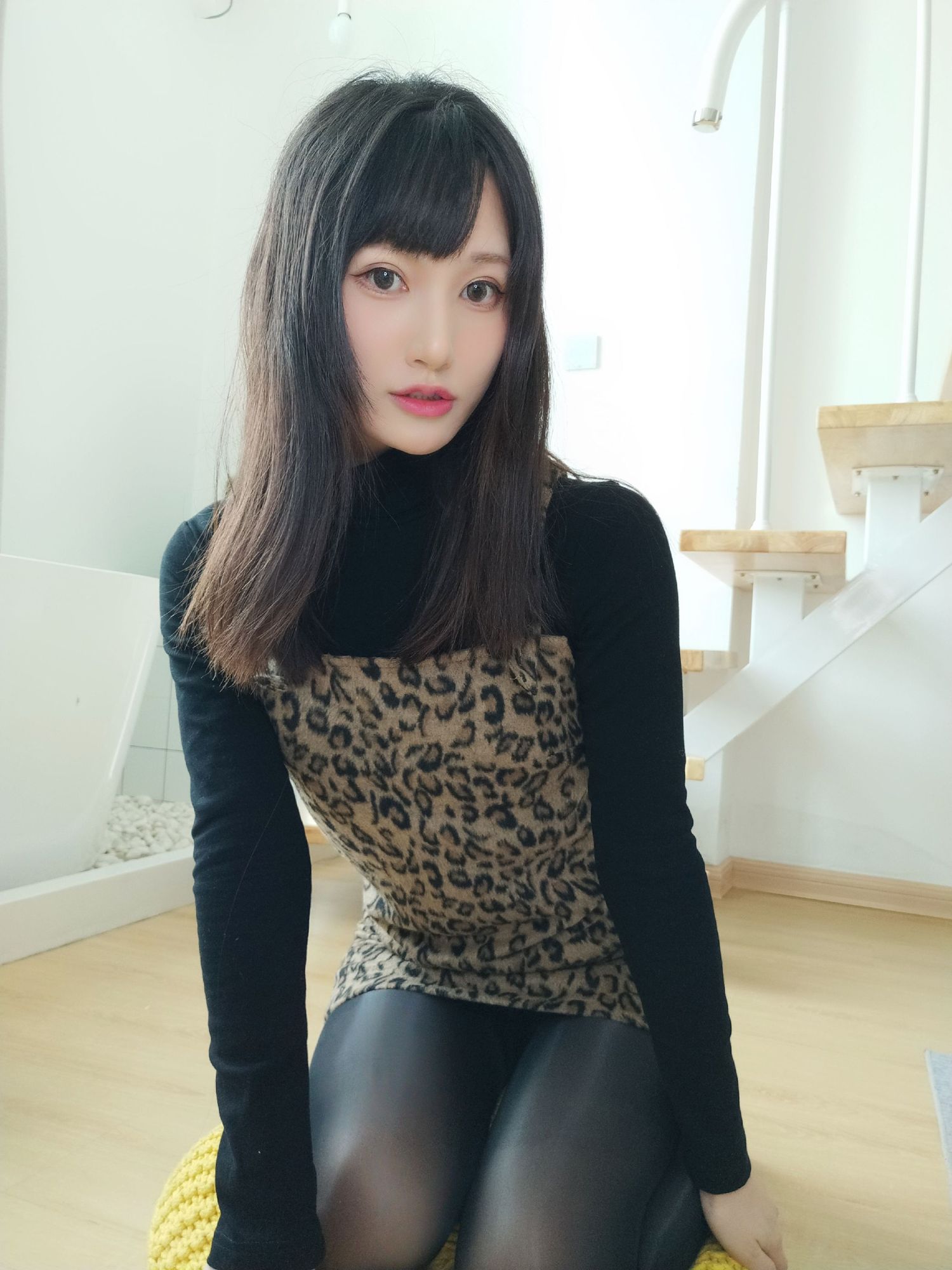图片[10]-No.010-真爱粉3月 豹纹常服 [22P]-coswz-cos王者