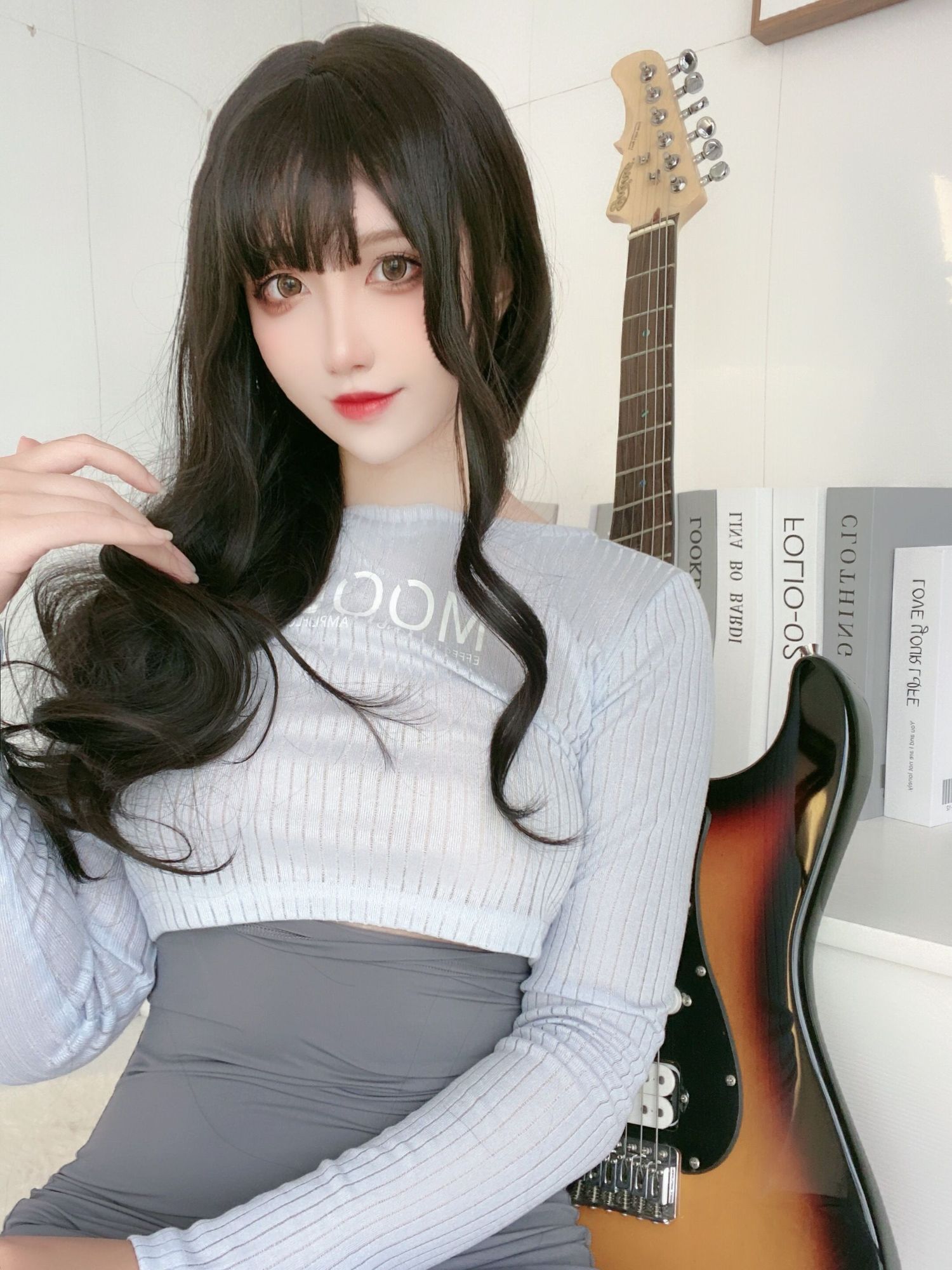 No.061-吉他妹妹包臀裙 [92P]-coswz-cos王者
