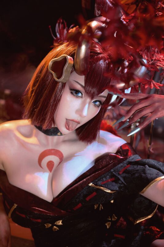 No.001-猩红之月伊芙琳 [12P]-coswz-cos王者