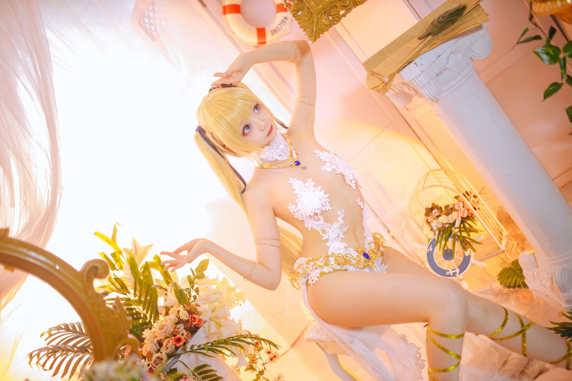图片[26]-No.001-玛丽萝丝 天使翅膀 [28P]-coswz-cos王者