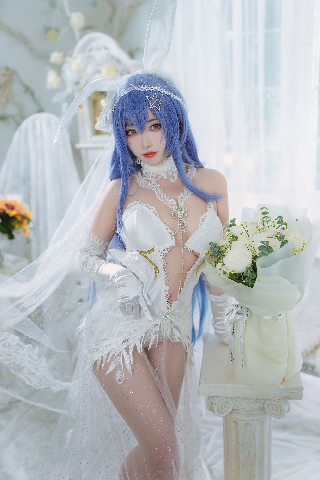图片[26]-No.001-花园花嫁 [27P]-coswz-cos王者