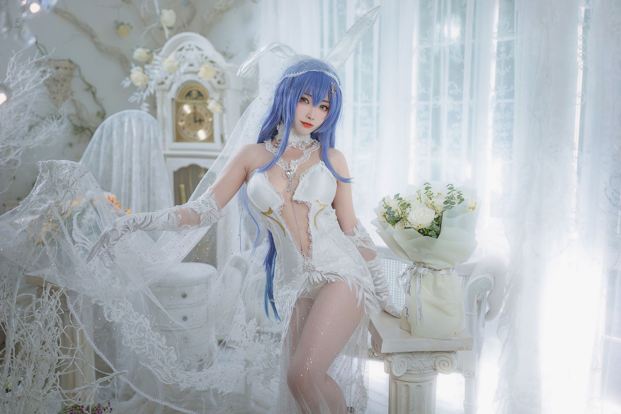 图片[25]-No.001-花园花嫁 [27P]-coswz-cos王者