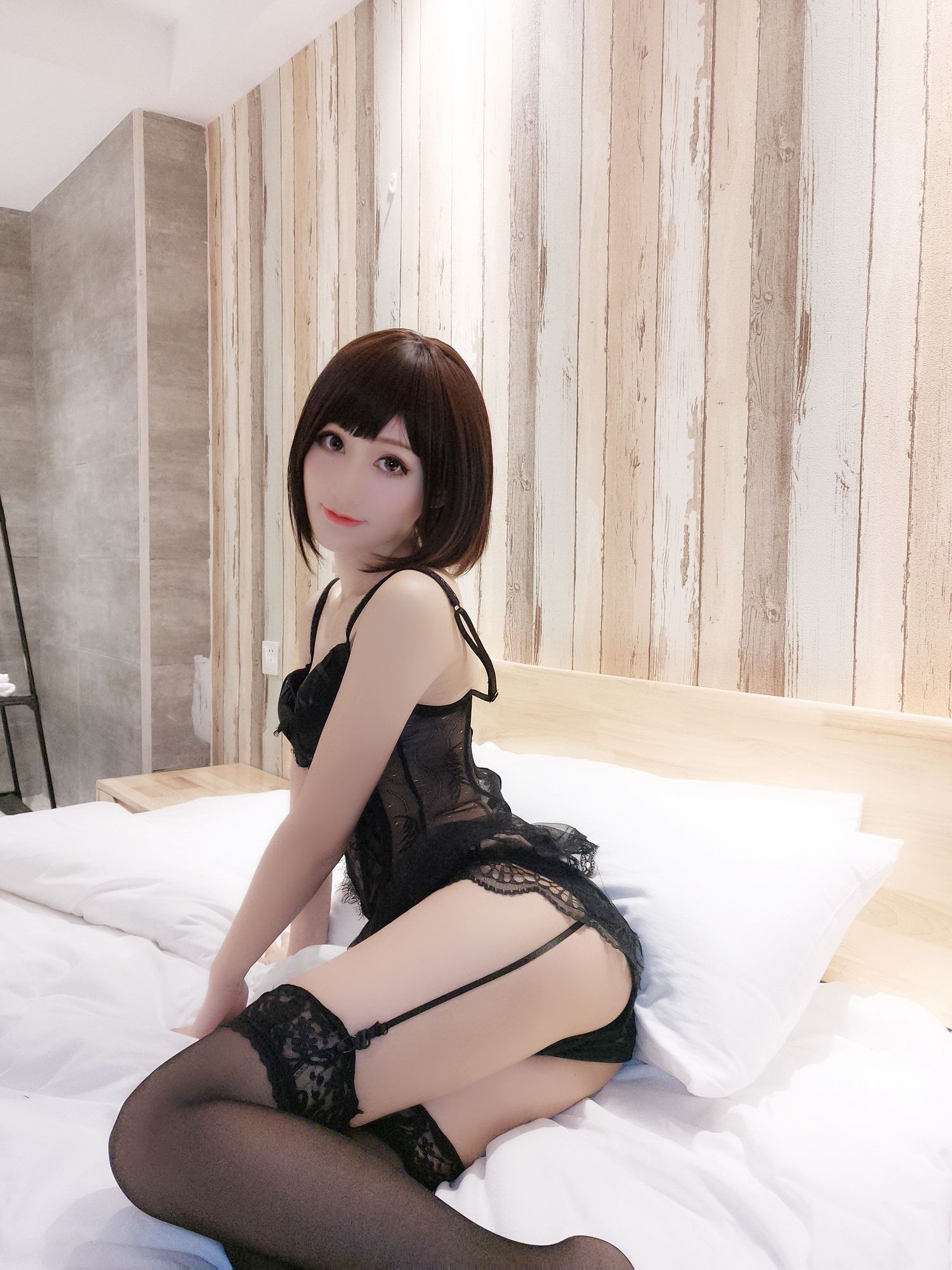 图片[6]-No.001-黑色情趣内衣 [21P]-coswz-cos王者