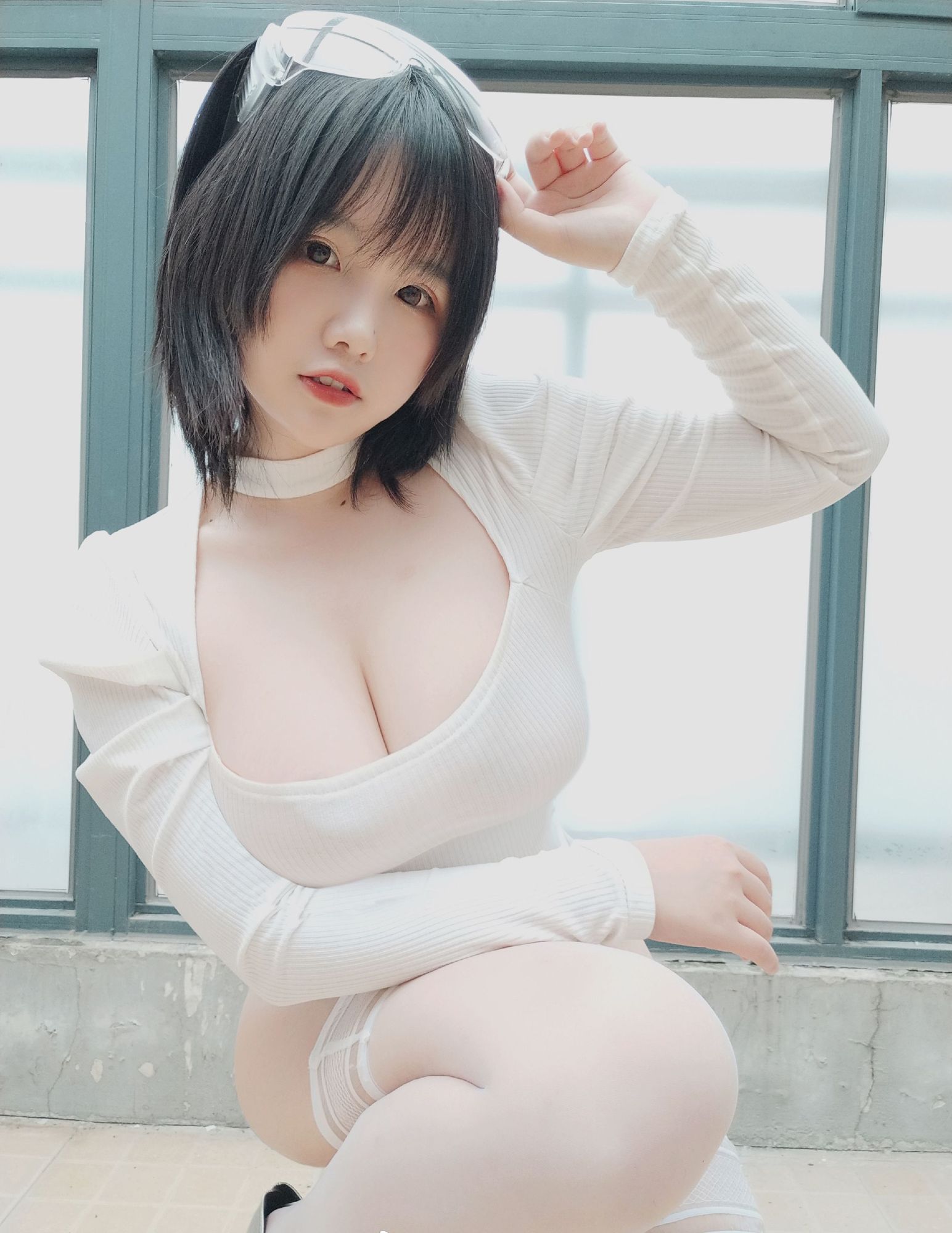 No.002-白色肉感 [9P]-coswz-cos王者