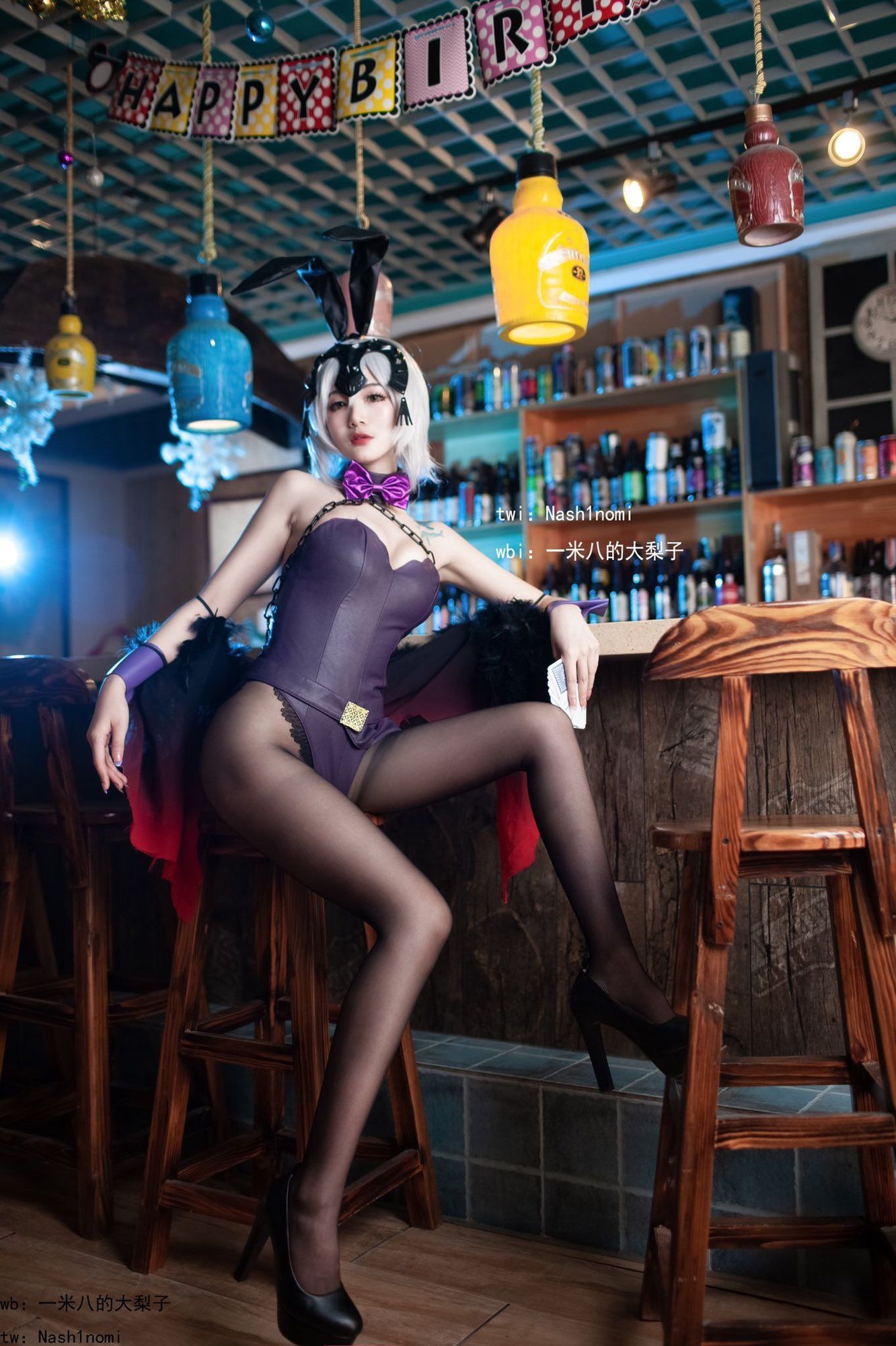图片[6]-No.003-黑贞德·兔女郎 [11P]-coswz-cos王者