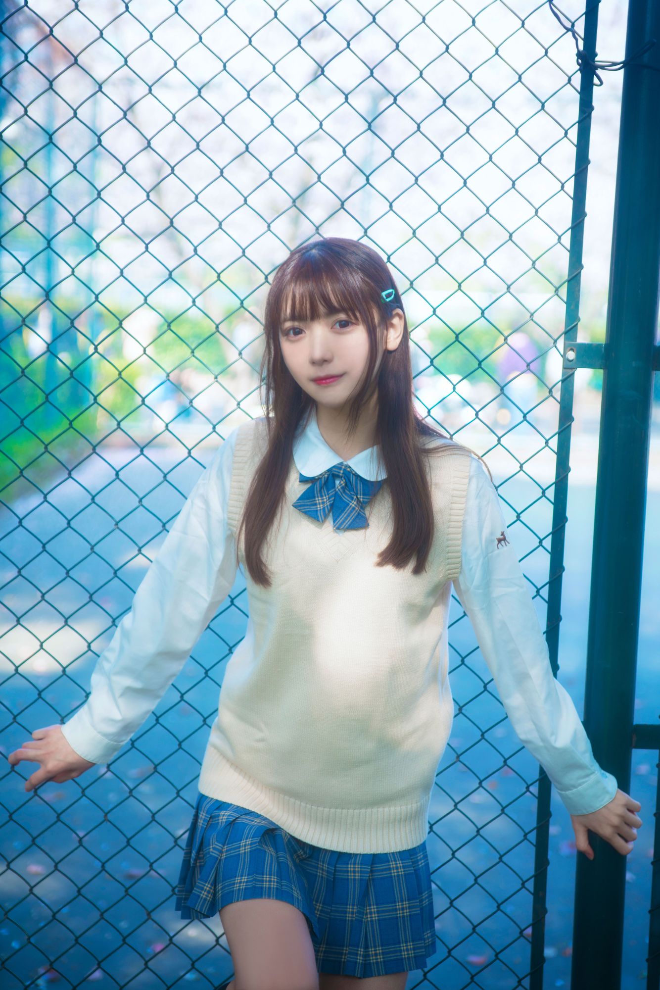 图片[9]-No.006-樱花与JK [9P]-coswz-cos王者