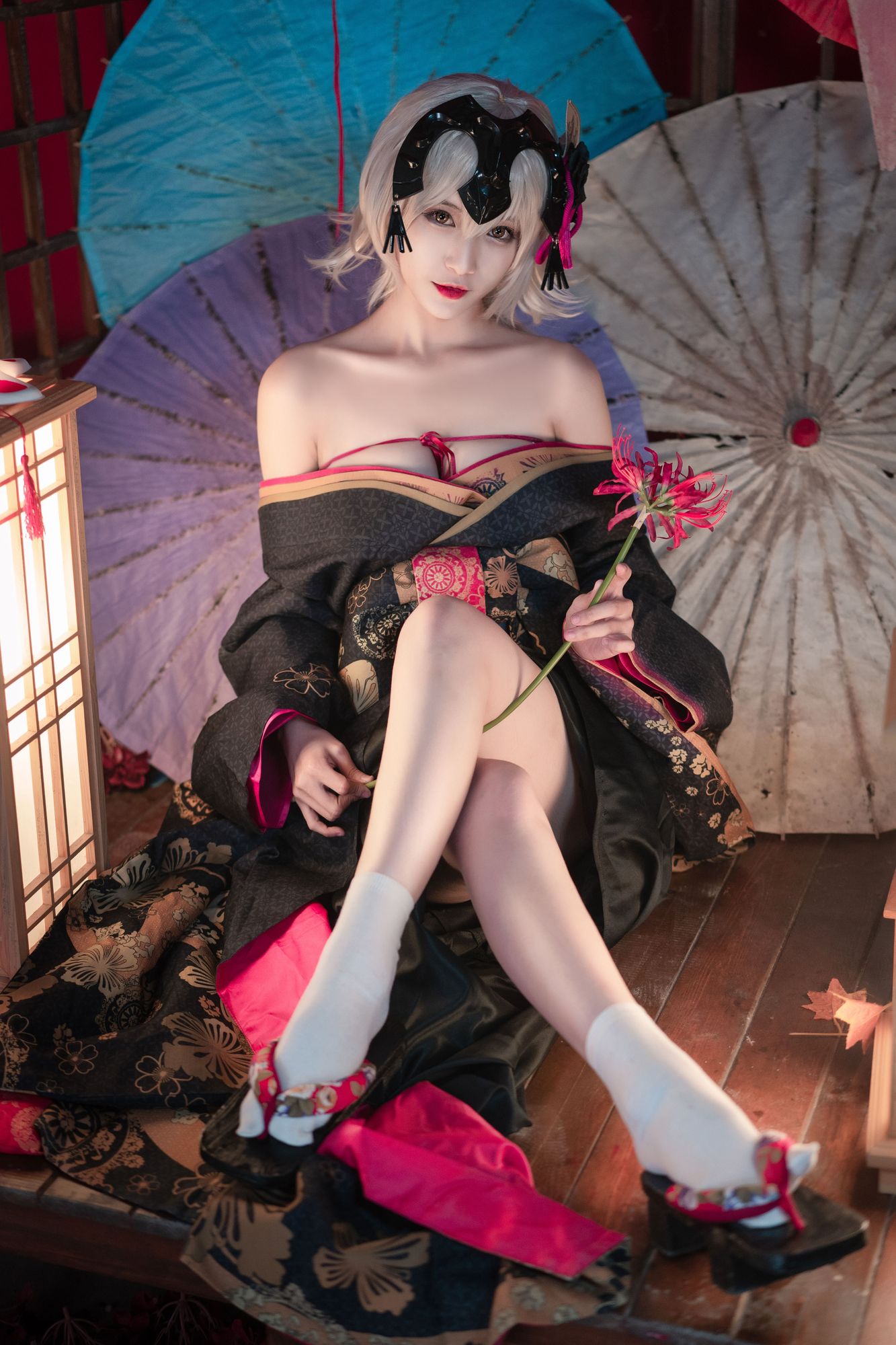 图片[6]-No.006-黑贞花魁 [35P]-coswz-cos王者