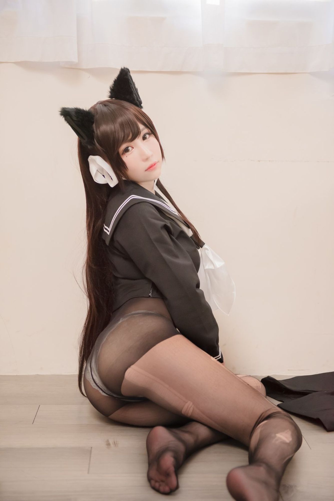 图片[6]-No.007-黑丝兽耳 [14P]-coswz-cos王者