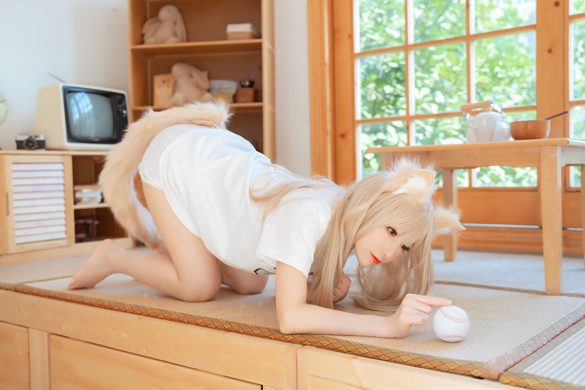 图片[16]-No.008-猫娘 黄豆粉 [21P]-coswz-cos王者