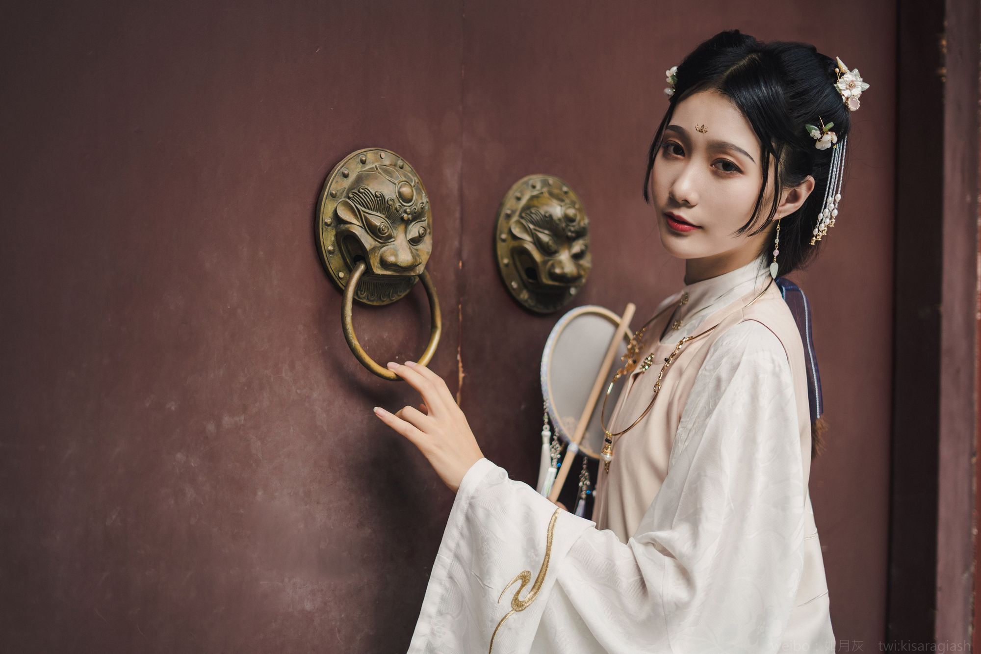 图片[6]-No.009-汉服 大慈寺外景 [9P]-coswz-cos王者