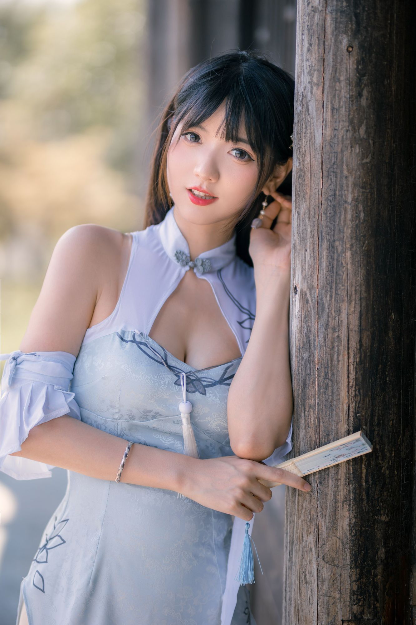 No.009-蓝色旗袍 [24P]-coswz-cos王者