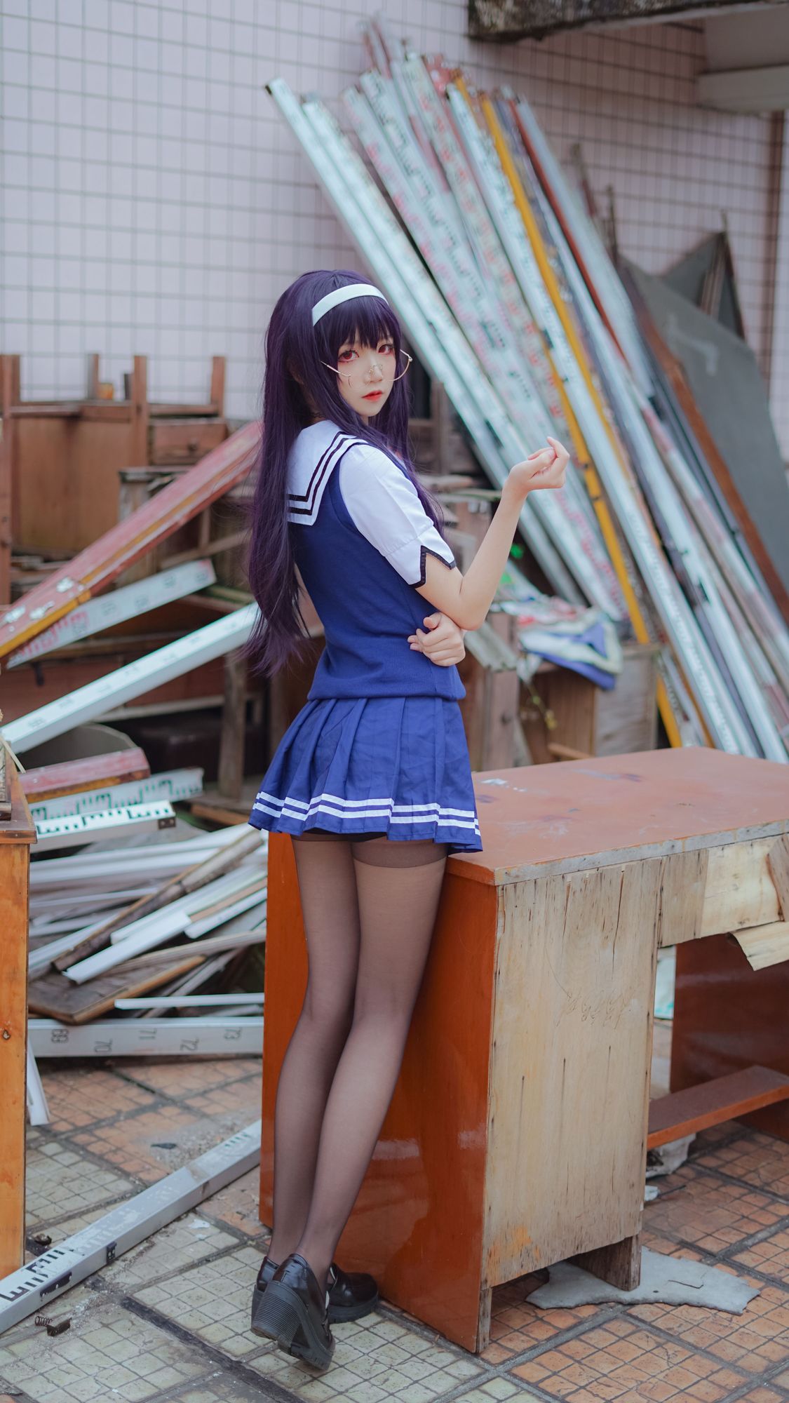 图片[10]-No.011-学姐校服 [25P]-coswz-cos王者