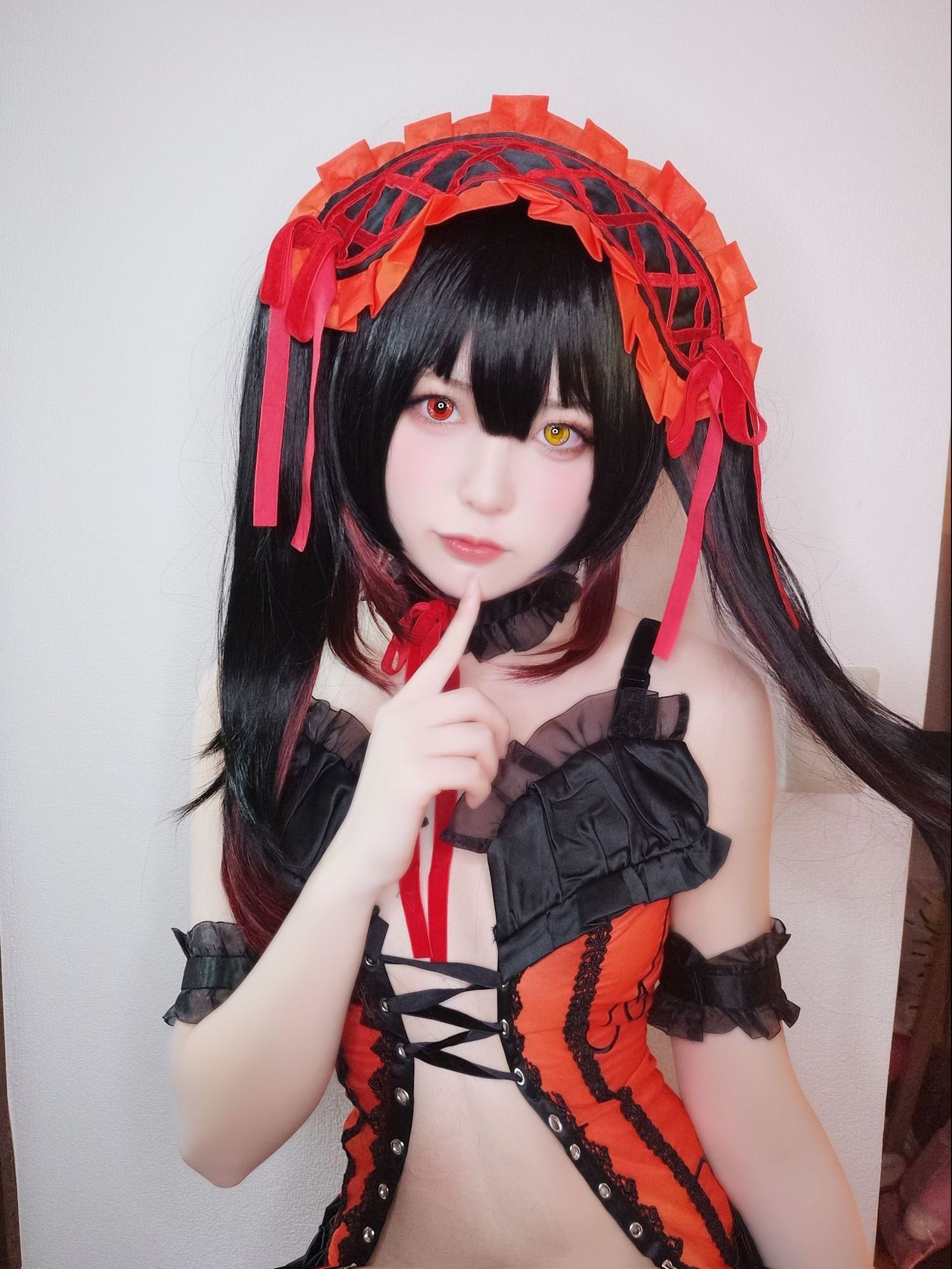 图片[6]-No.013-時崎狂三 ランジェリー❤️🖤 [10P]-coswz-cos王者