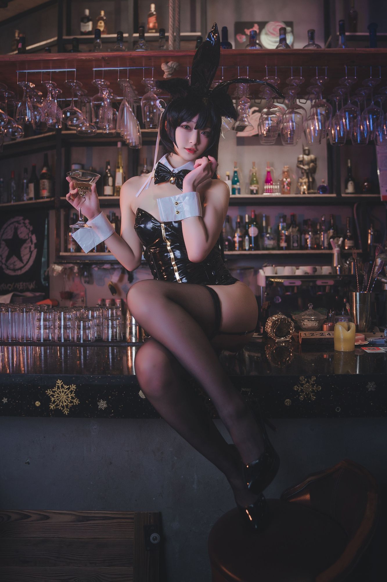 No.017-爱宕兔女郎 [10P]-coswz-cos王者