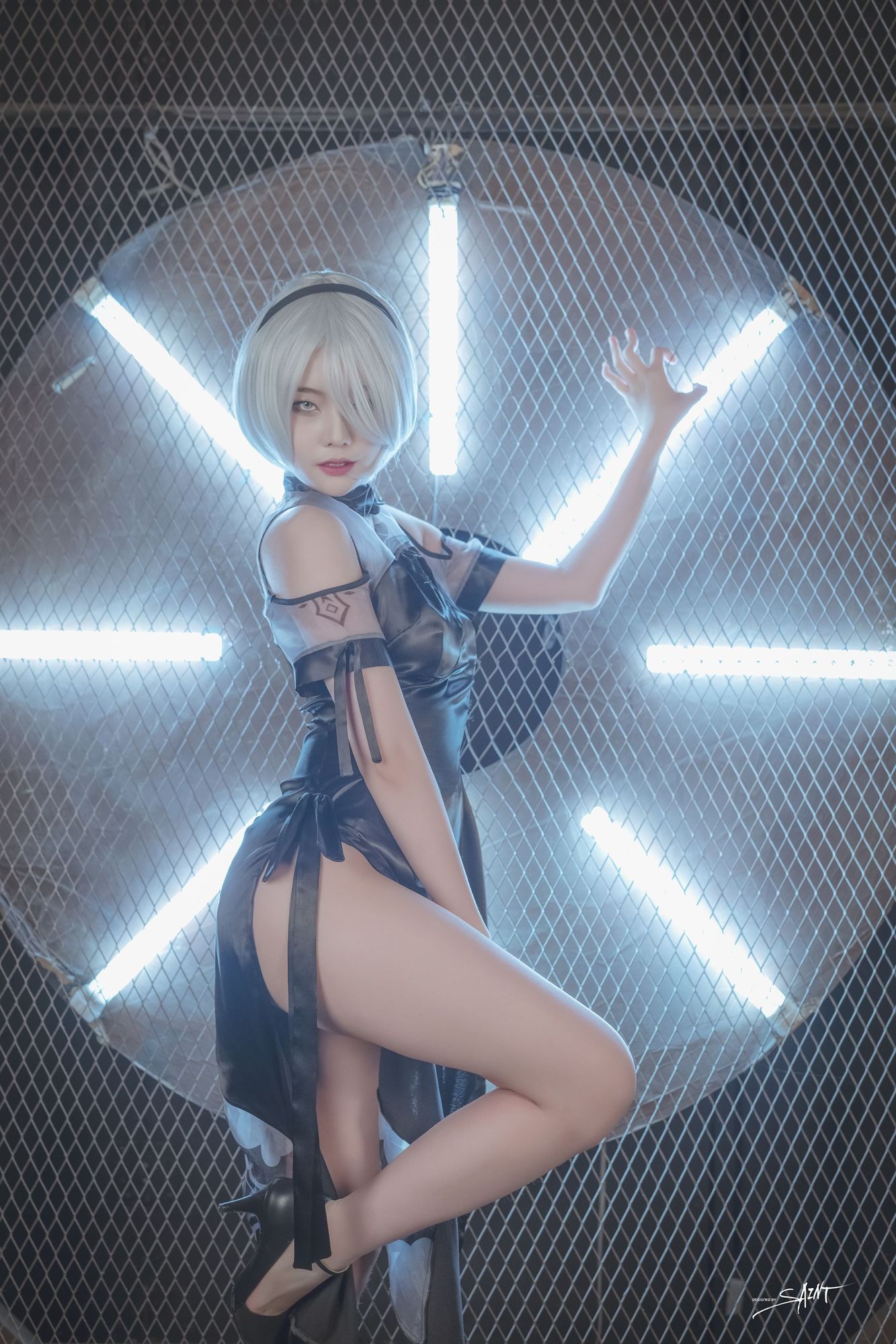 No.017-[SAINT Photolife] Vol.04 KDA Akali & Nier Automata 2B [65P]-coswz-cos王者